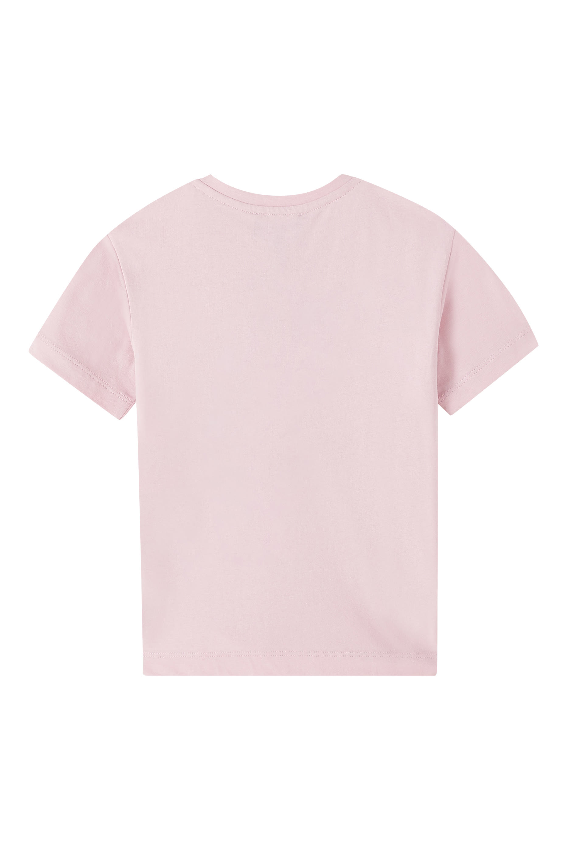 تيشيرت بشعار الماركة قطن للأطفال