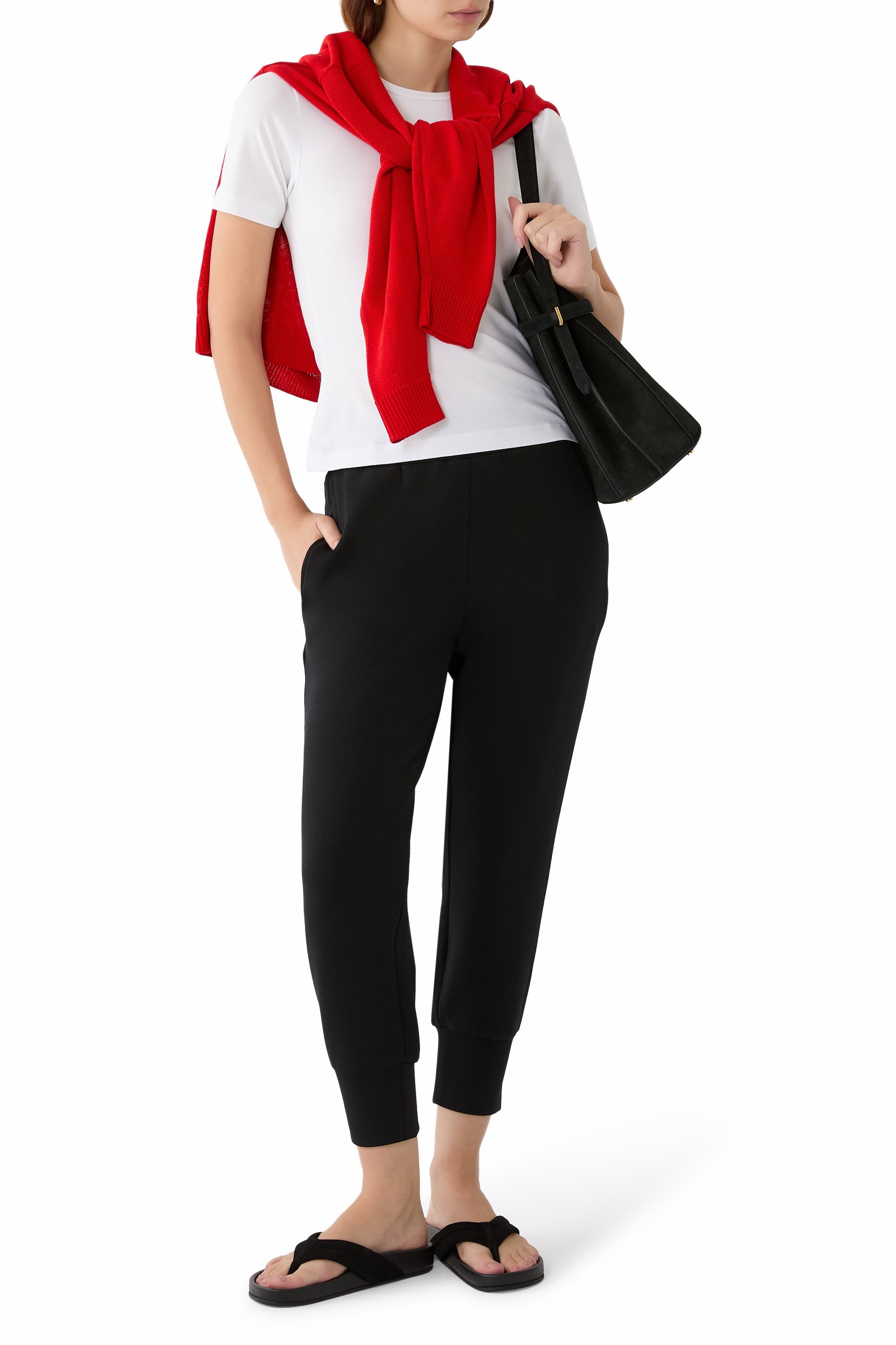 بنطال بقصة ضيقة وأساور كاحل 25 بوصة 