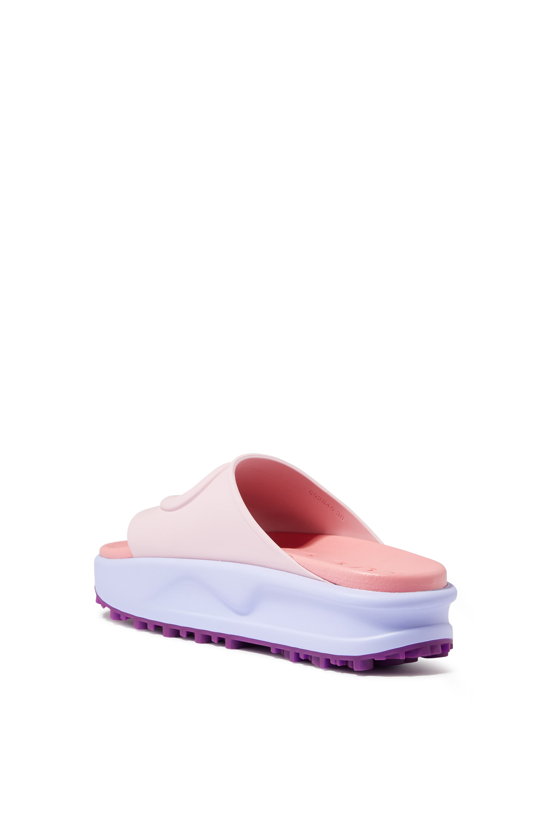 حذاء خفيف مطاط بنعل سميك وشعار GG