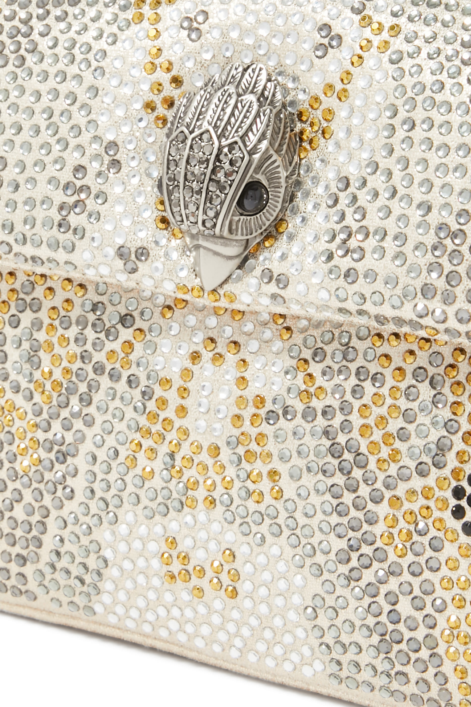 حقيبة كنسينغتون صغيرة مرصعة بكريستال