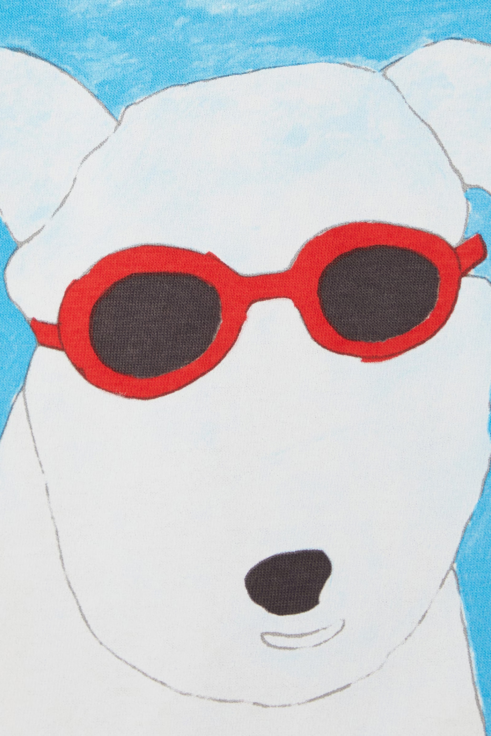 تيشيرت بطبعات قطن جيرسيه للأطفال