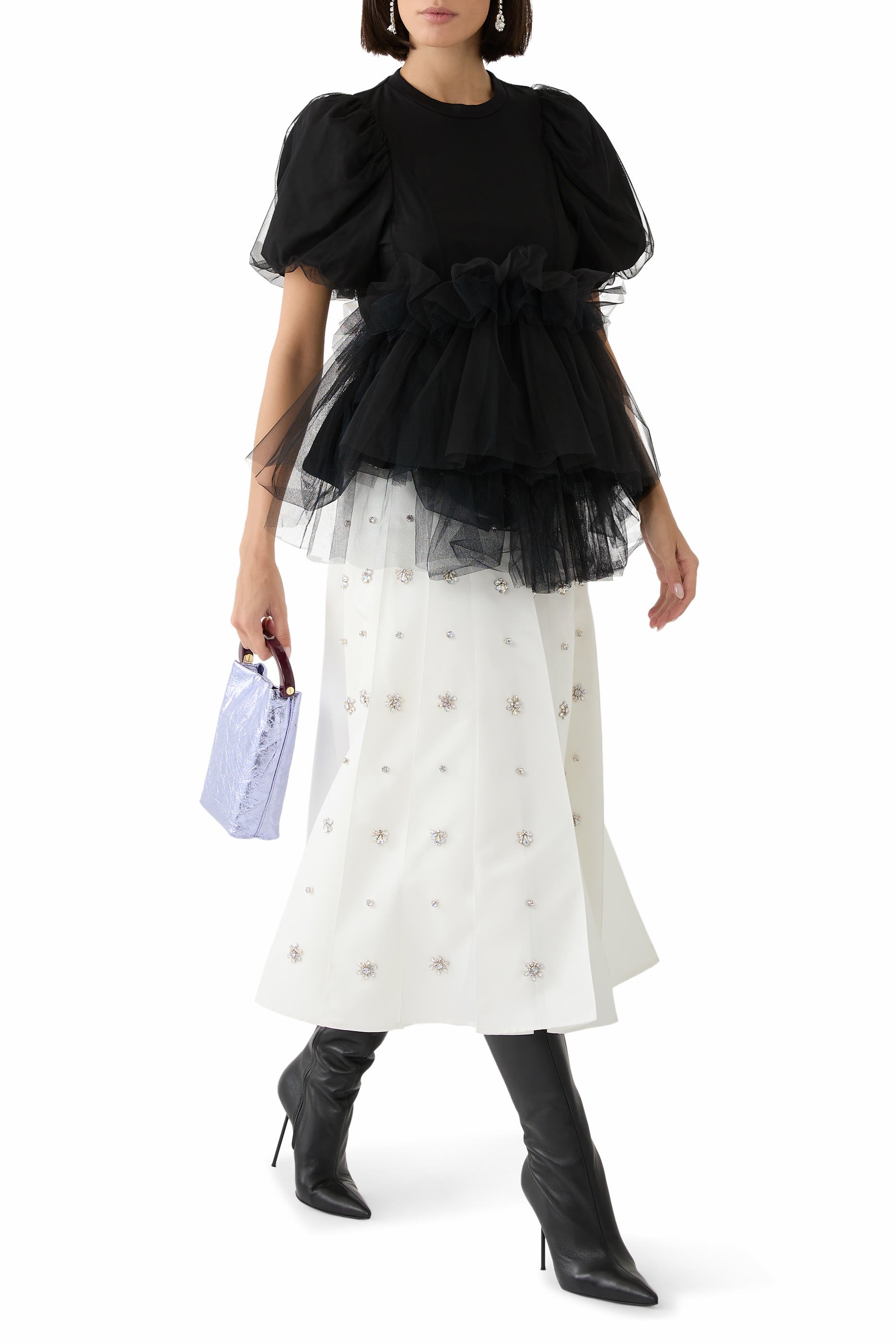 تيشيرت بحافة توتو 