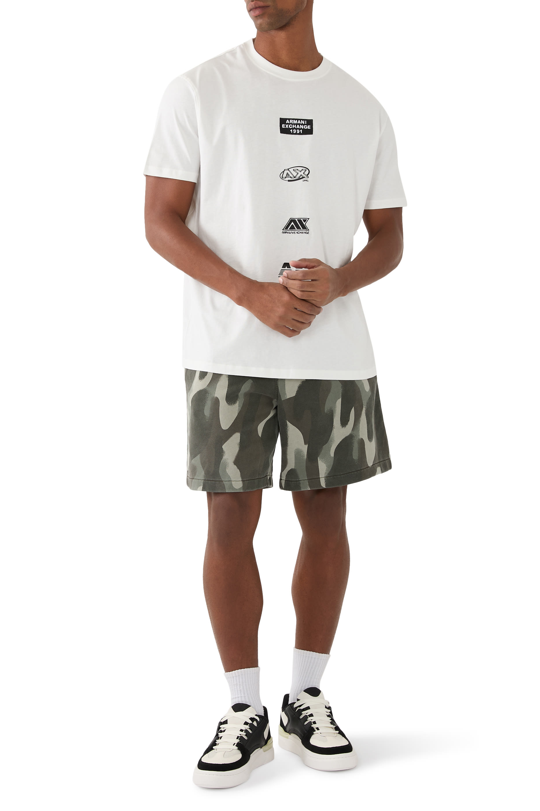 تيشيرت بقصة عادية أي أس في