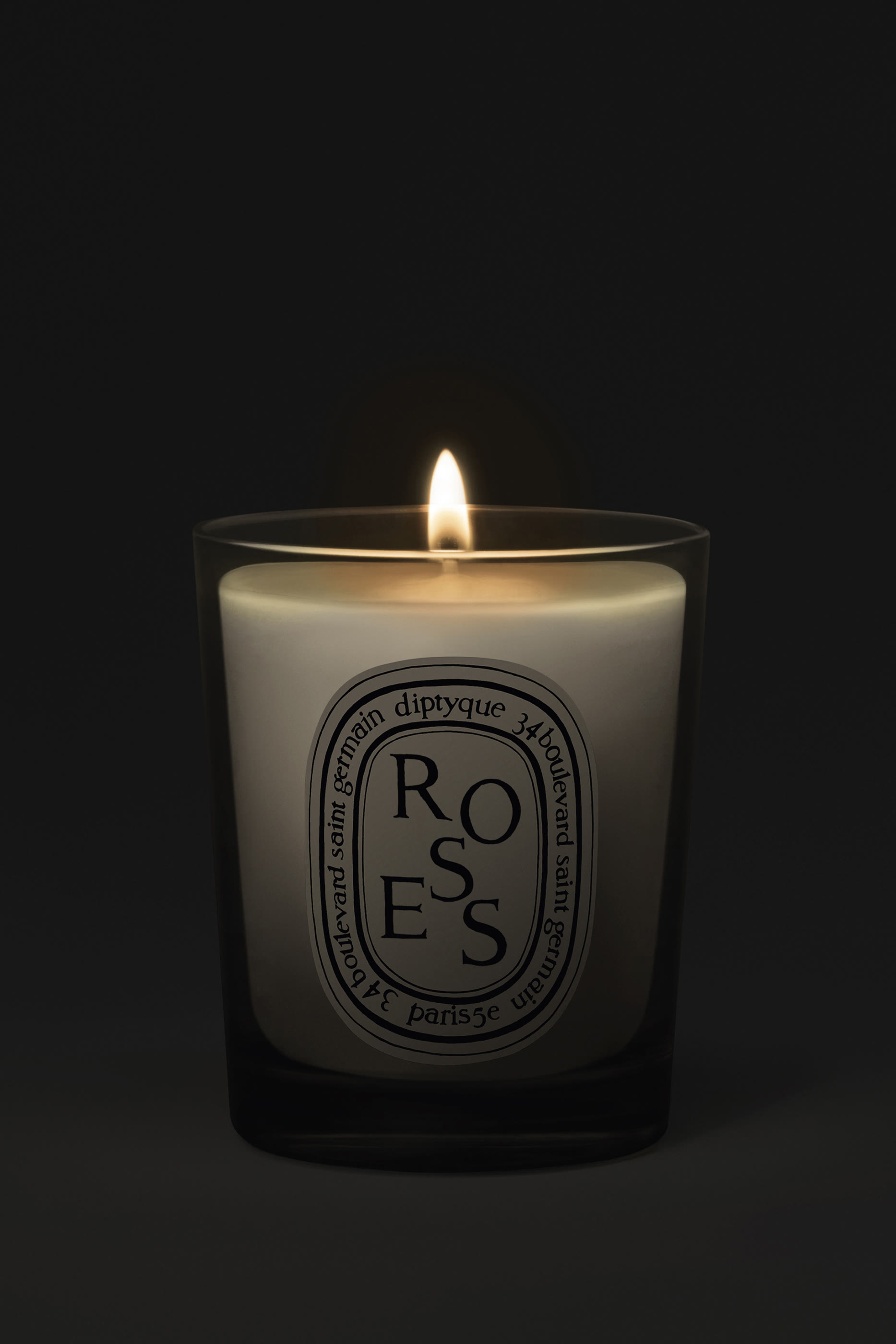 Roses Candle