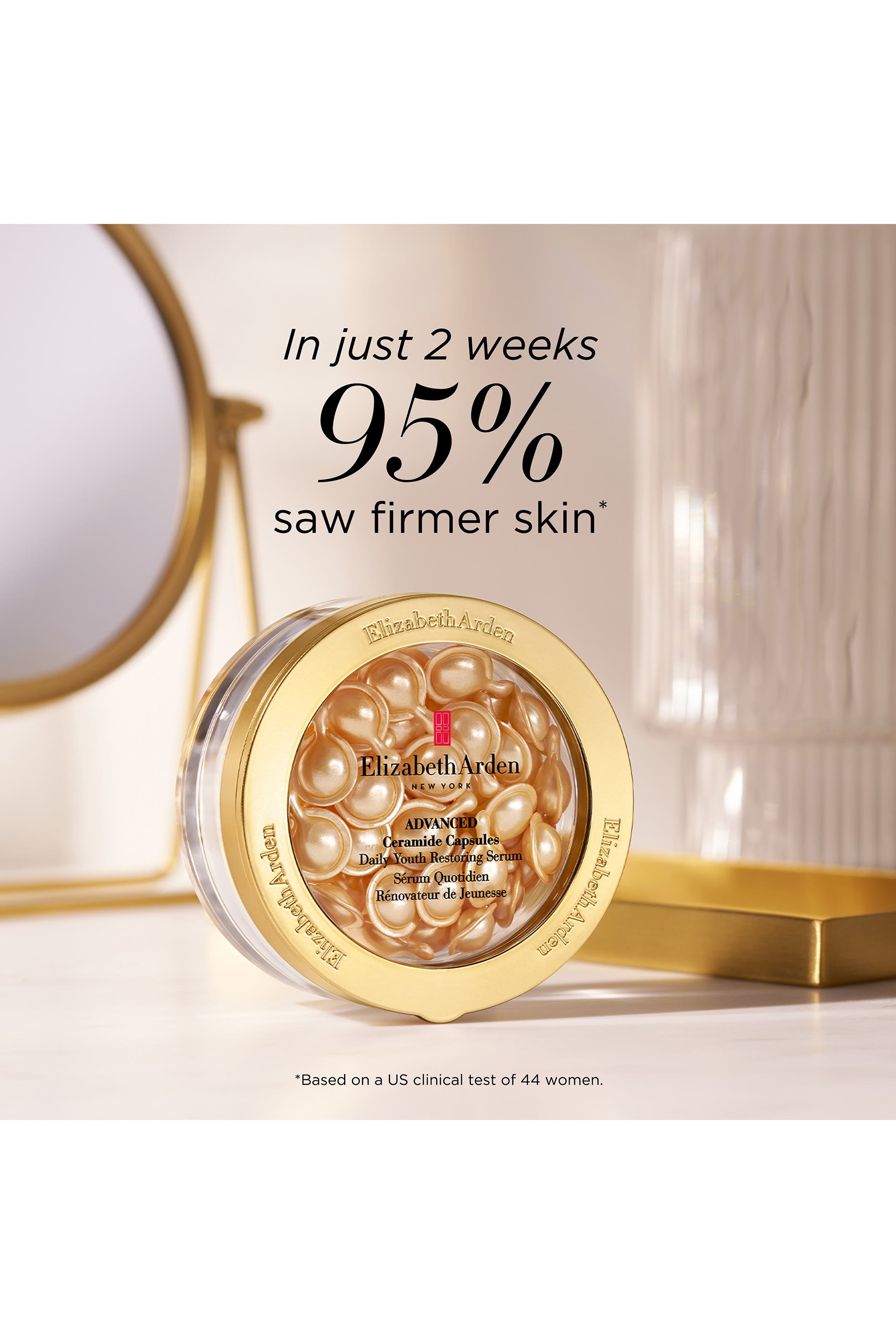 كبسولات سيراميد متطورة بسيروم يومي لاستعادة شباب البشرة- 30 كبسولة