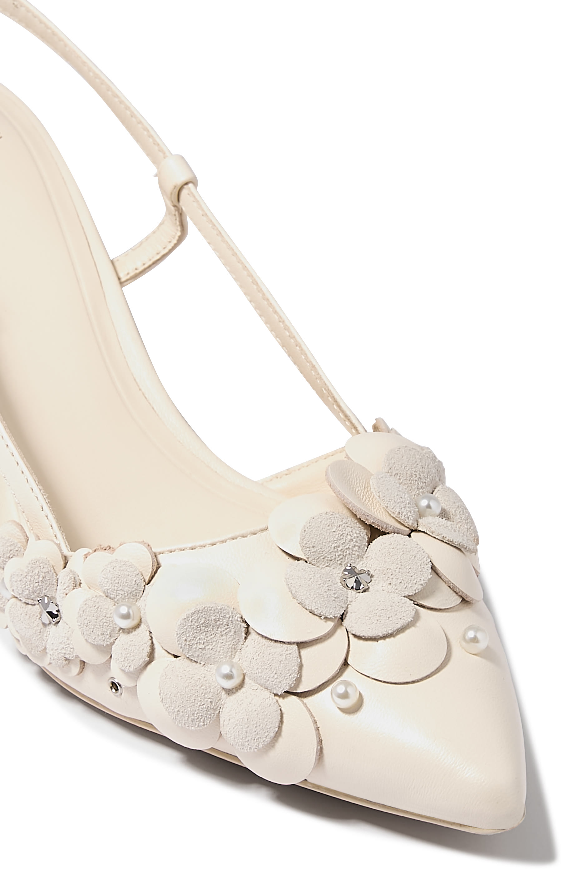 Spade Flower Garden 55 Slingback Pumps