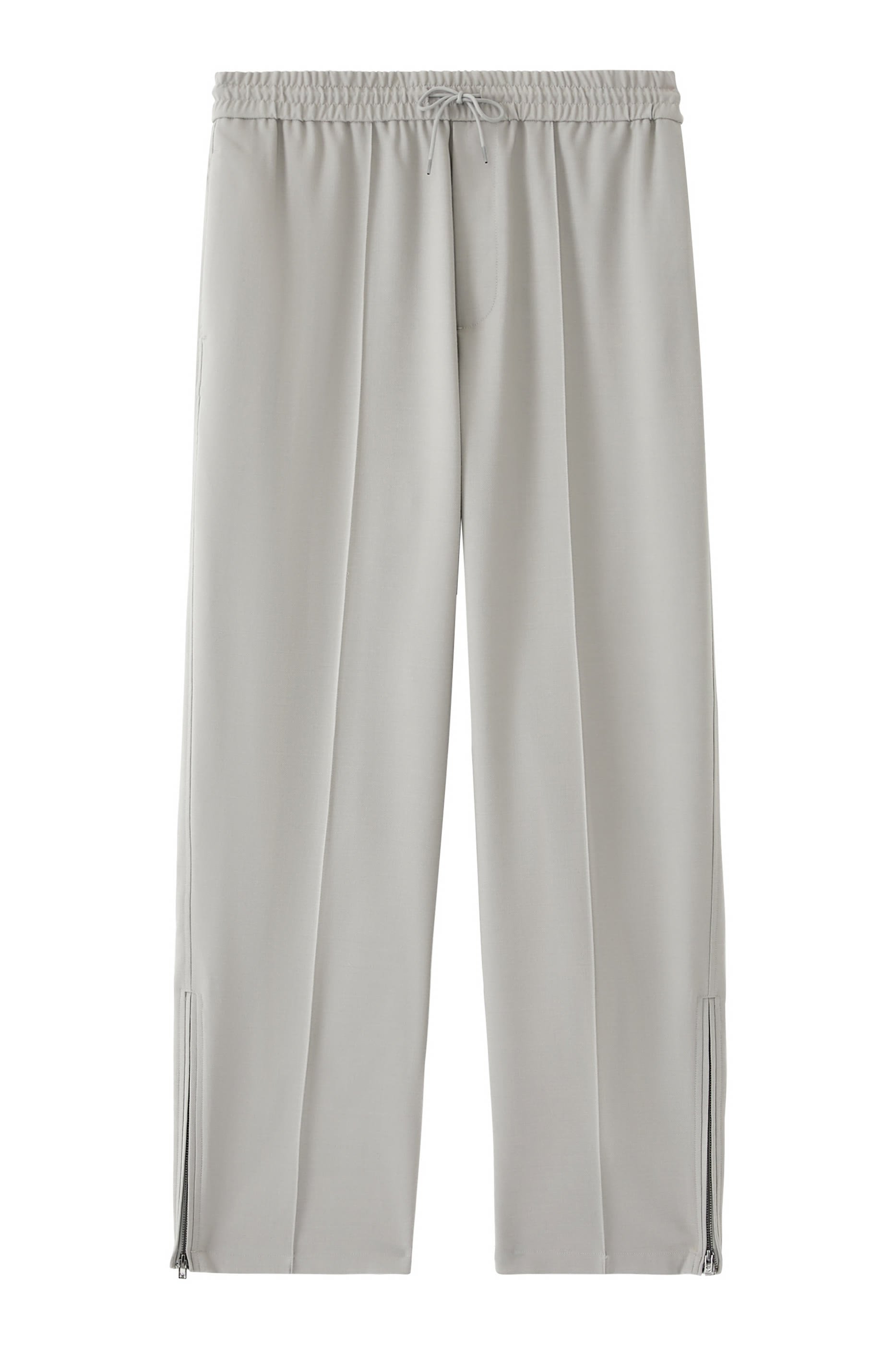 بنطال برباط تضييق مزيج صوف