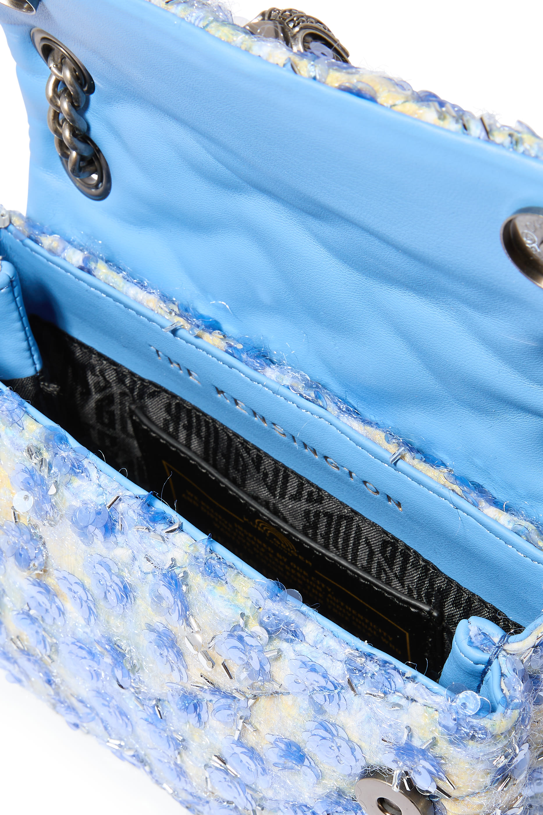 حقيبة كتف كنسينغتون صغيرة مزينة بالترتر