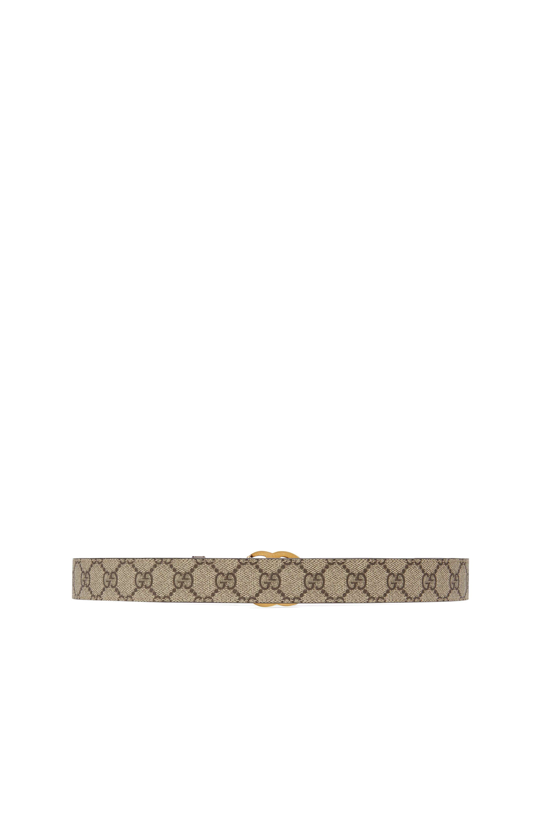 حزام جلد بإبزيم بحرفي G
