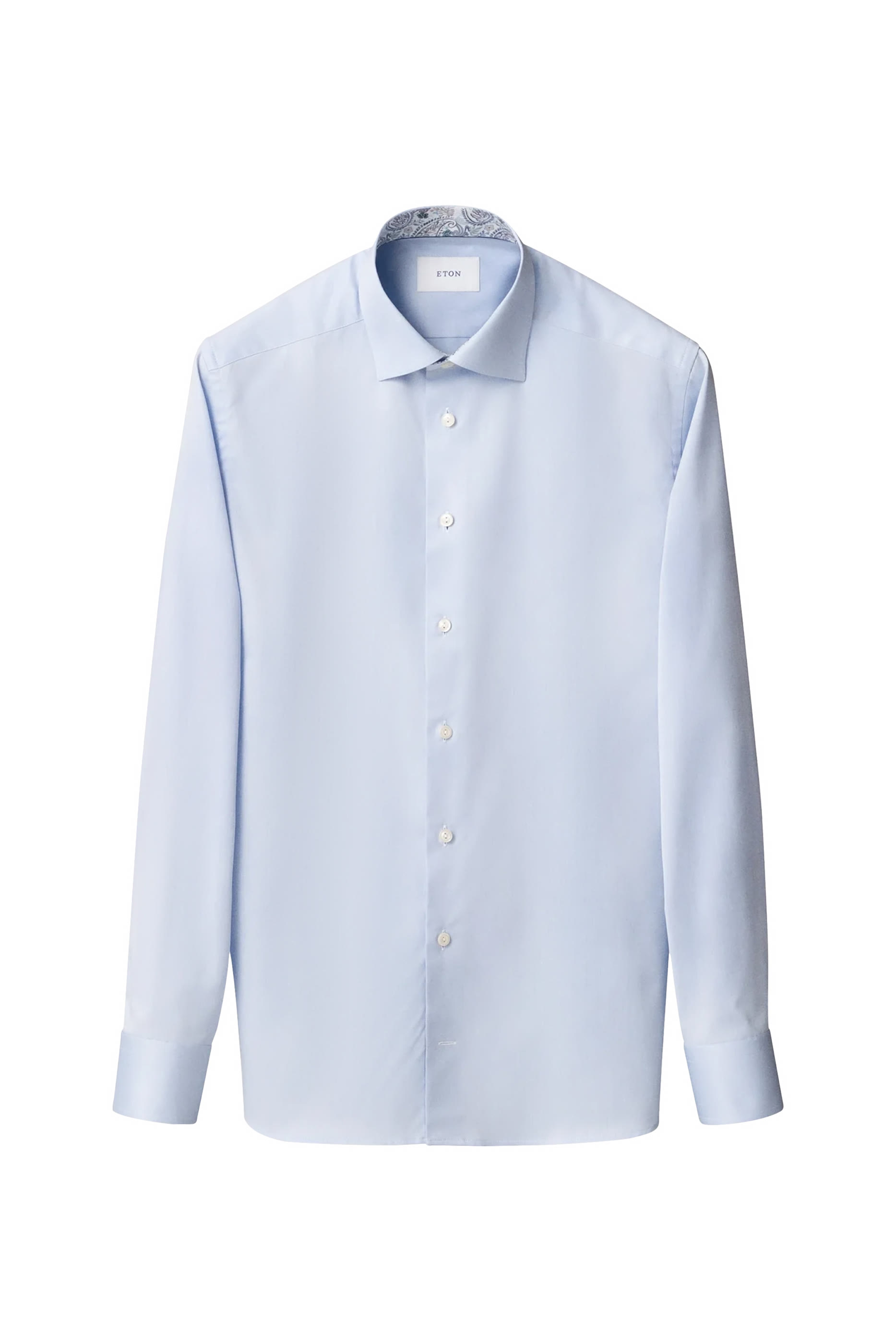 قميص سادة بنقشة بيزلي