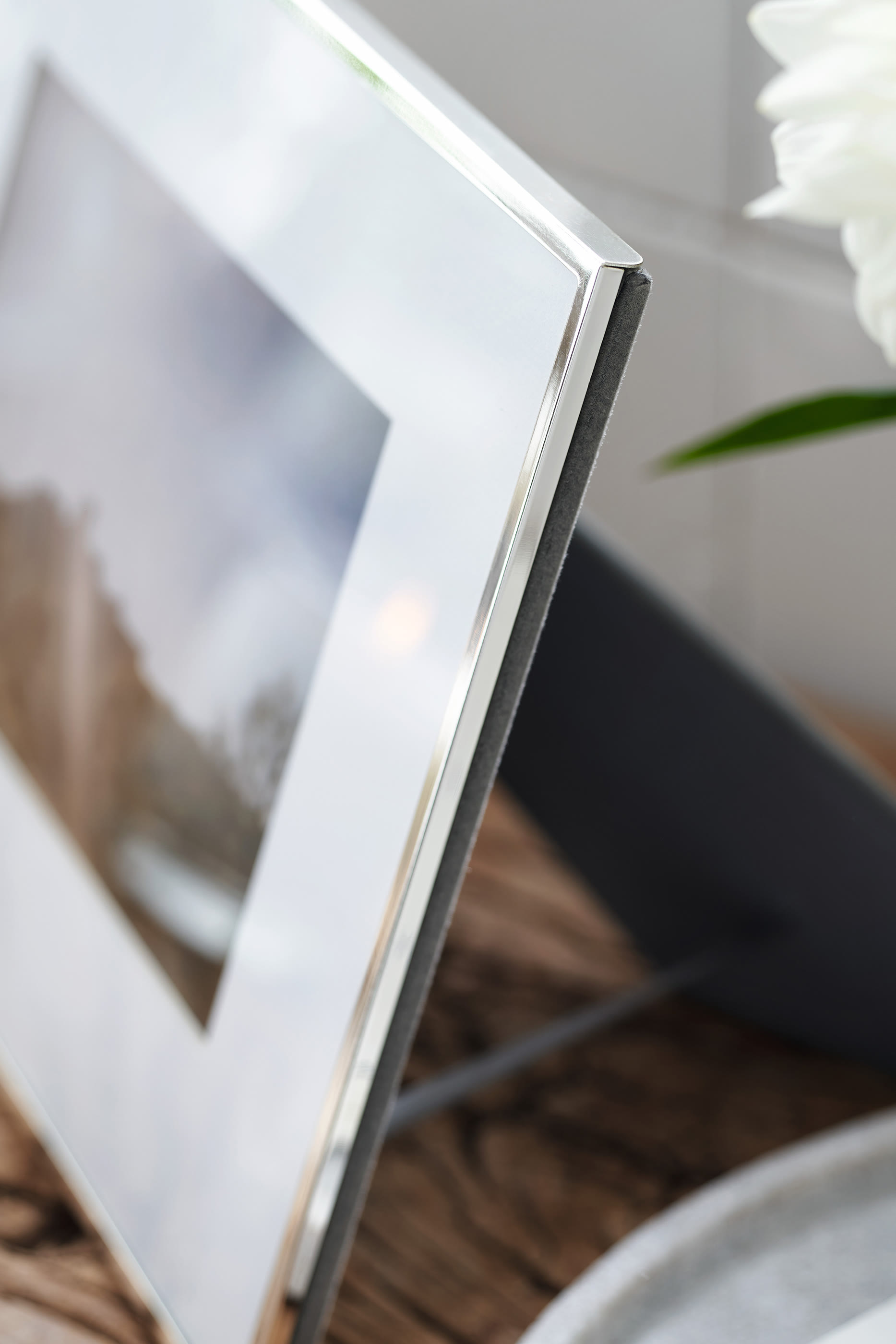 اطار صور رفيع فضي 5x7 بوصة