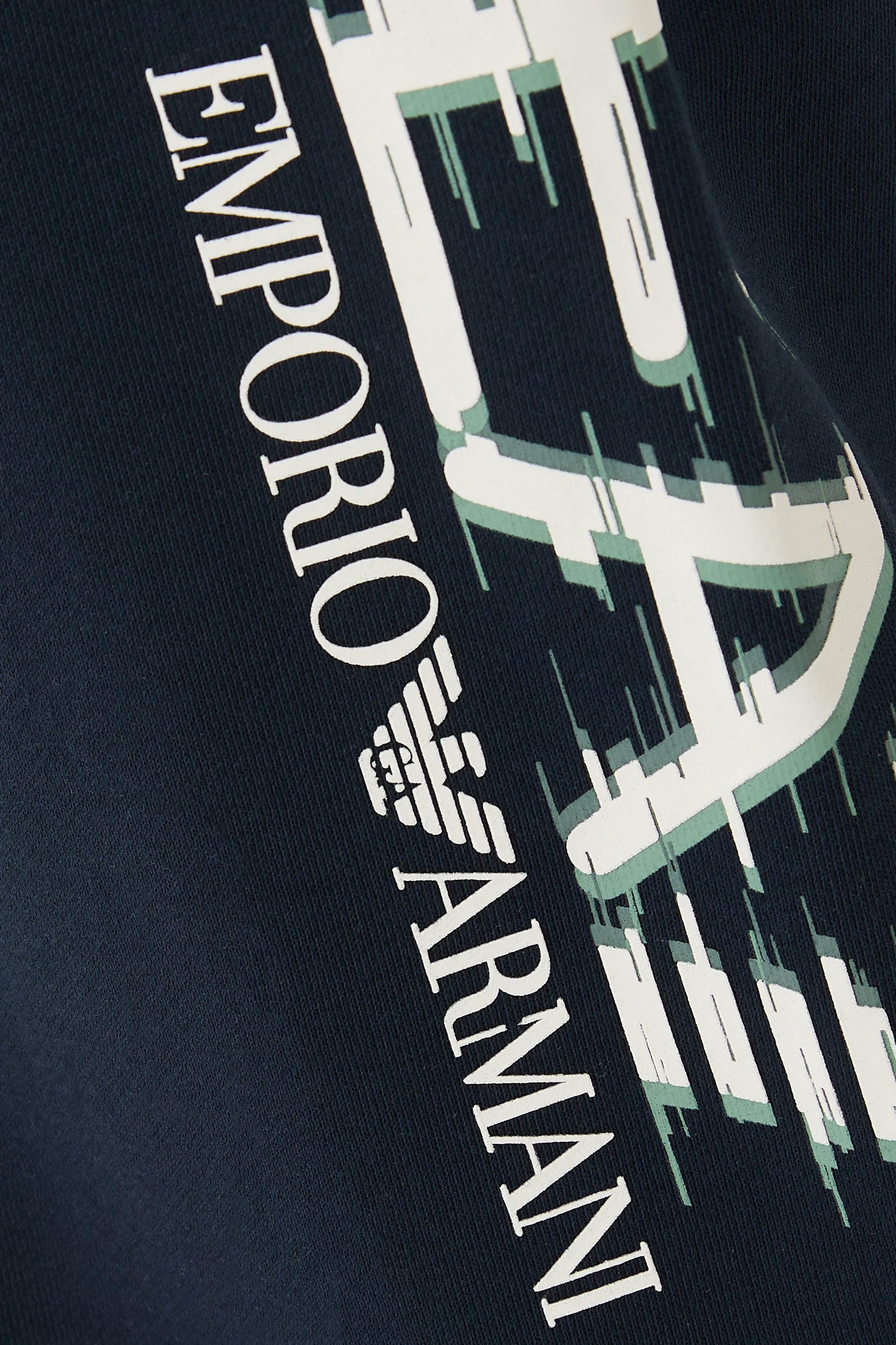 بنطال رياضي بشعار الماركة قطن تيري فرنسي