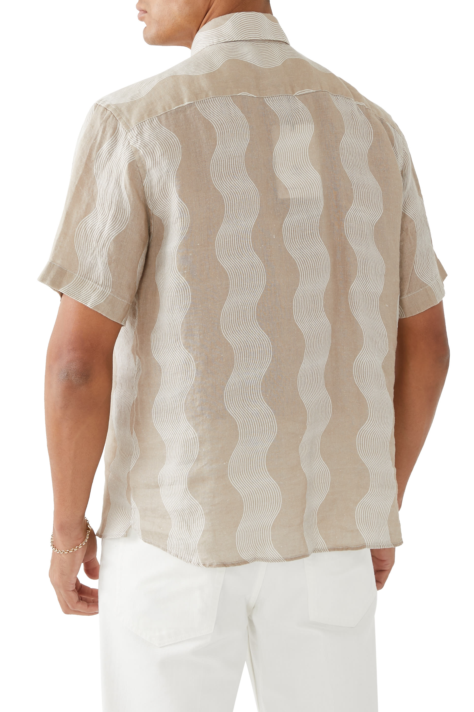 قميص كاسترو بنقشة كابانا مخططة