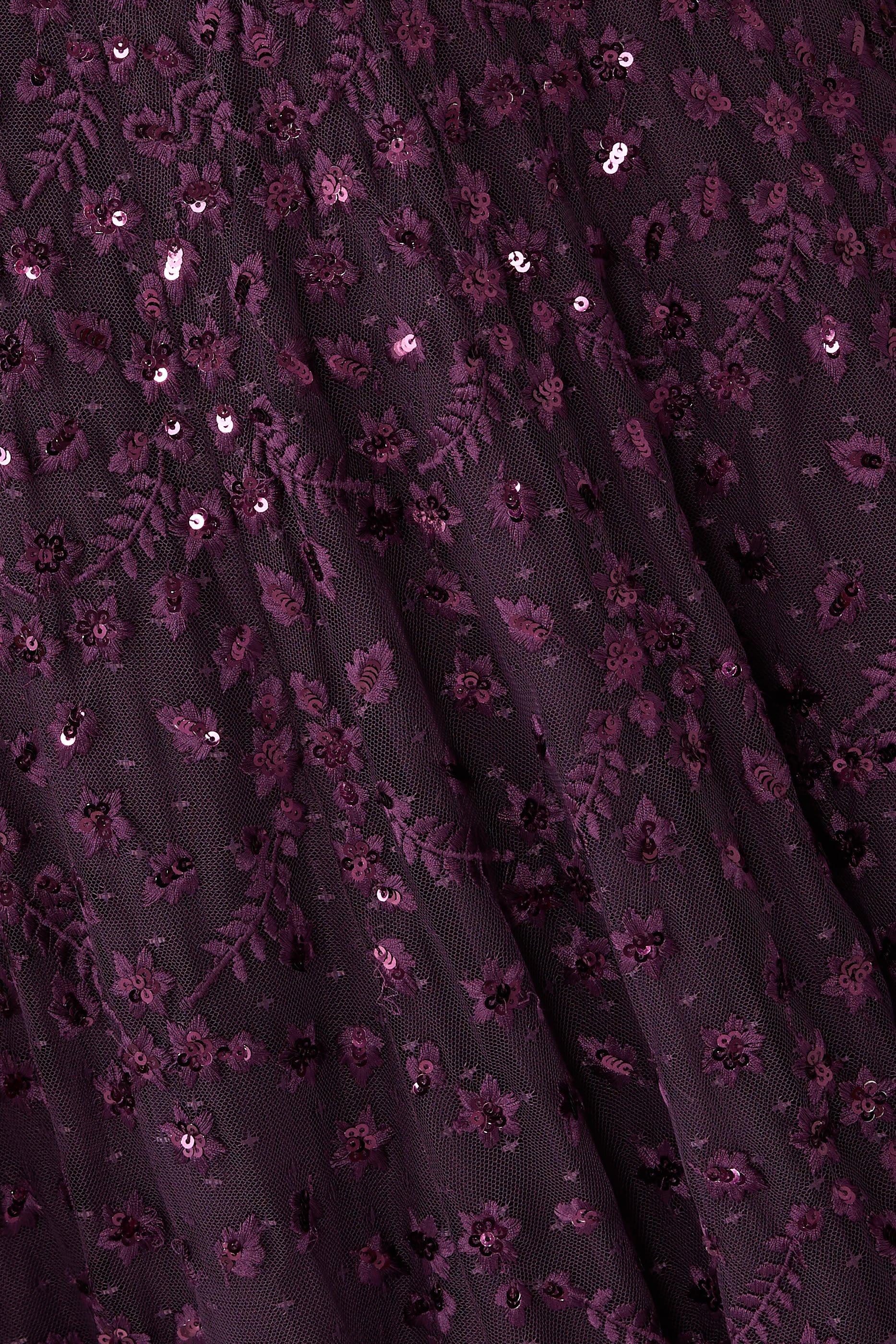 Clover Cape Sleeve Ankle Gown