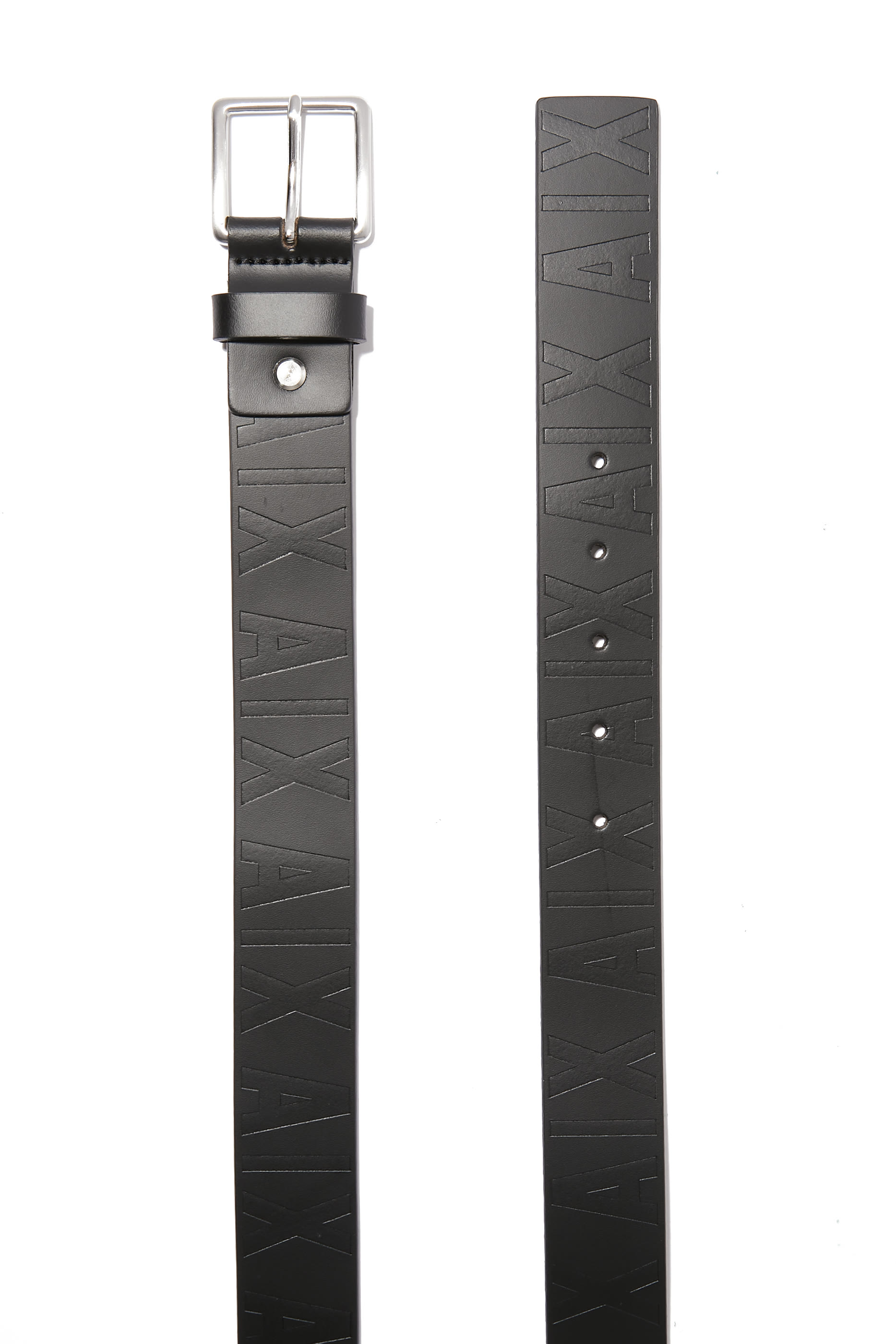 حزام بشعار الماركة جلد