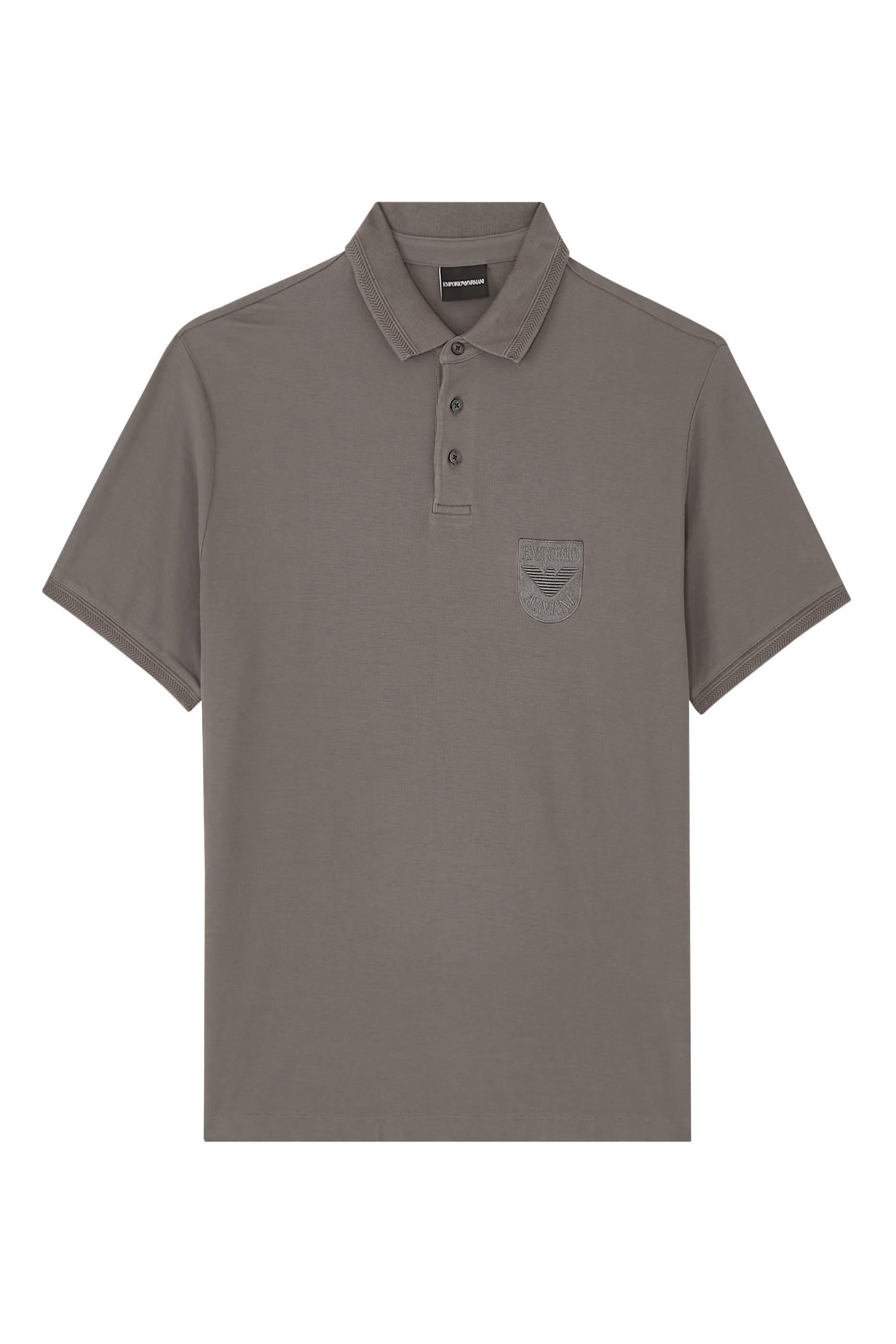 قميص بولو برقعة شعار الماركة جيرسيه