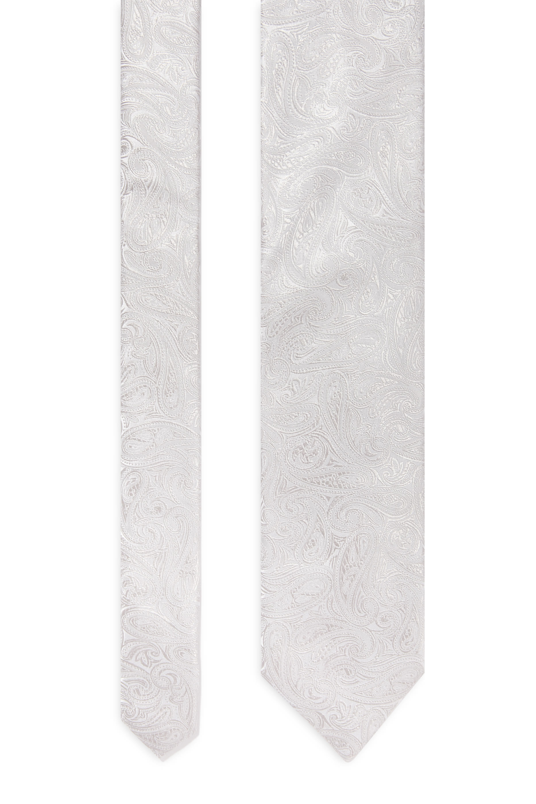 ربطة عنق بنقشة بيزلي نسيج حرير