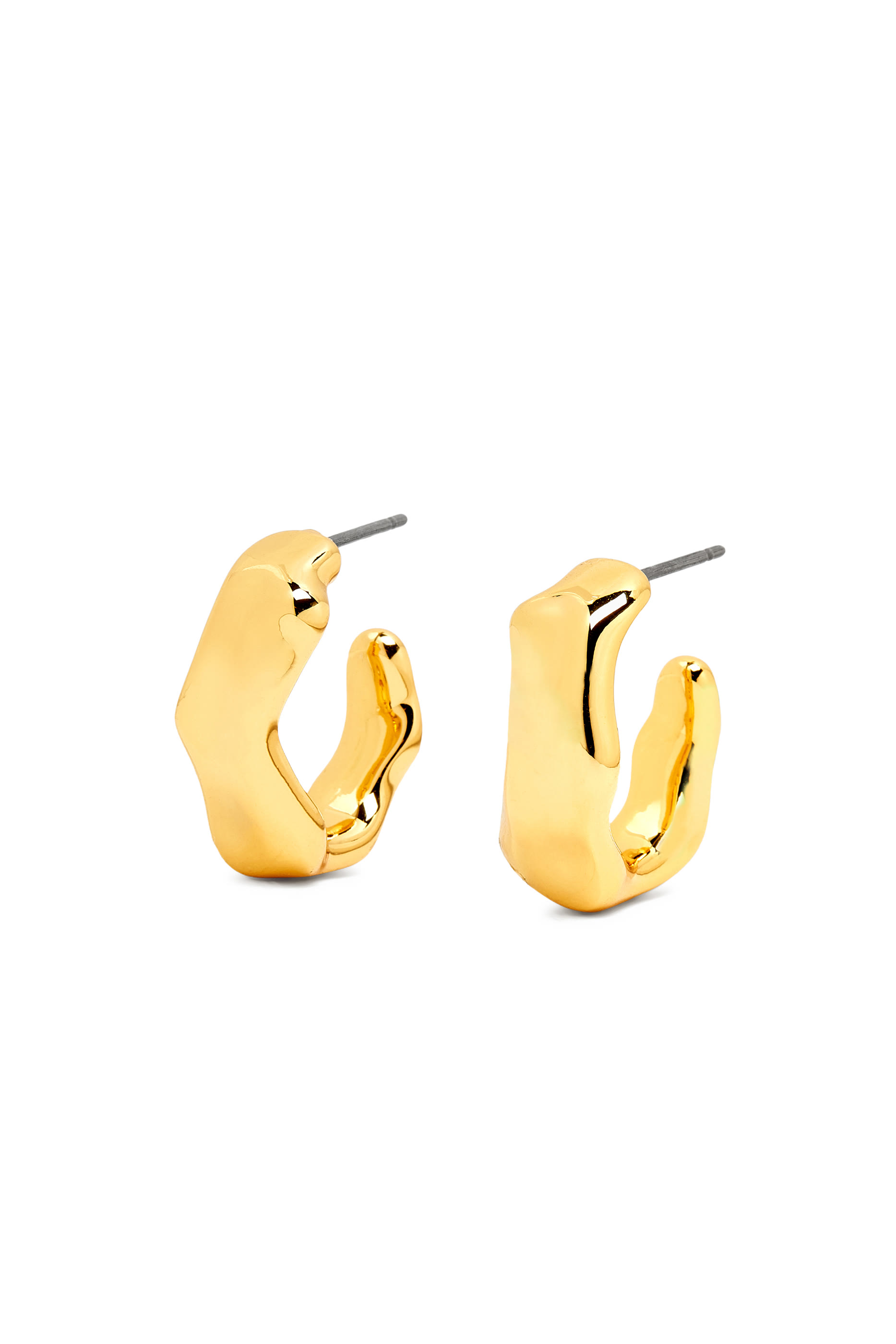 أقراط دائرية مولتن