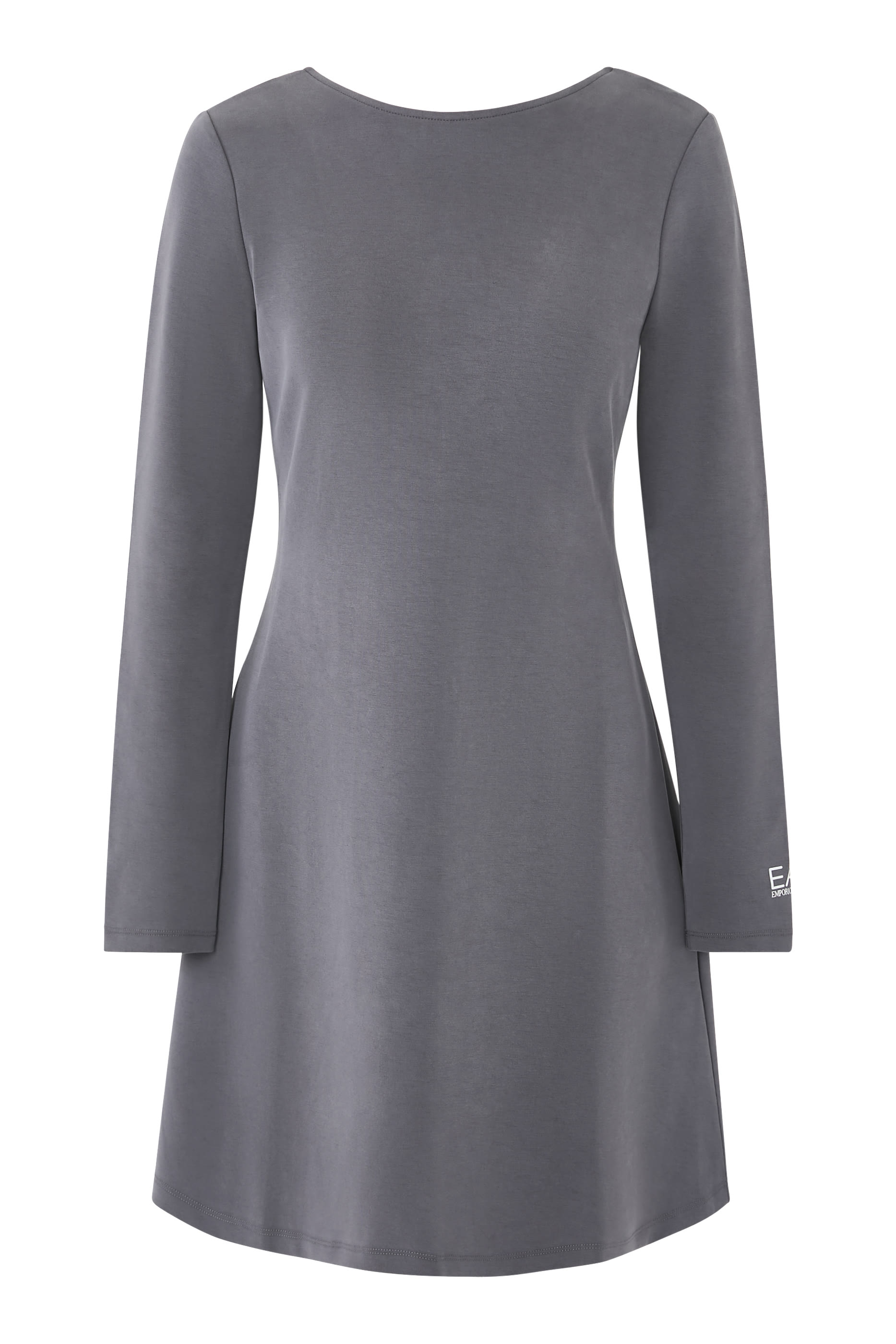 فستان سكاتر بأكمام طويلة وشعار الماركة