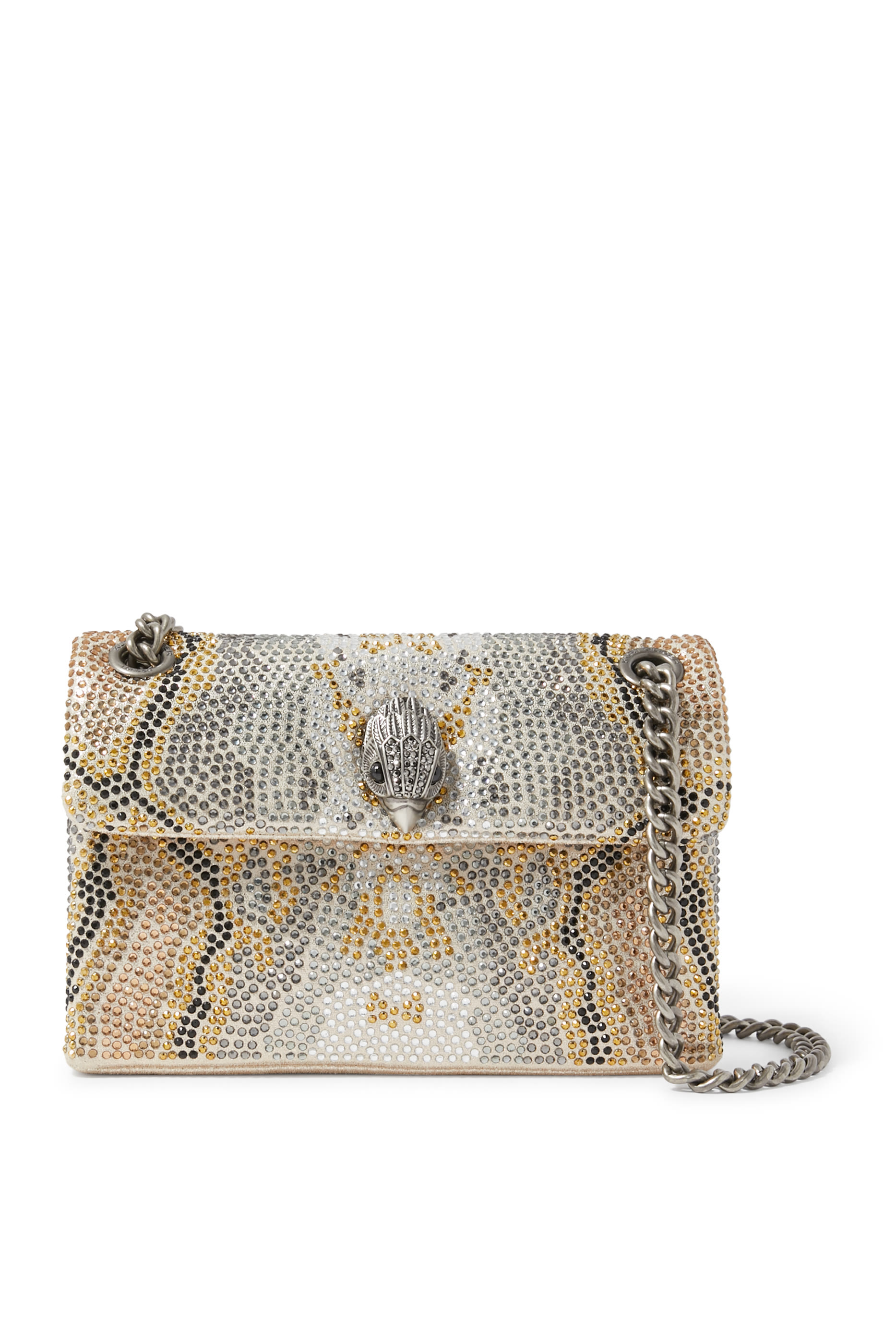 حقيبة كنسينغتون صغيرة مرصعة بكريستال