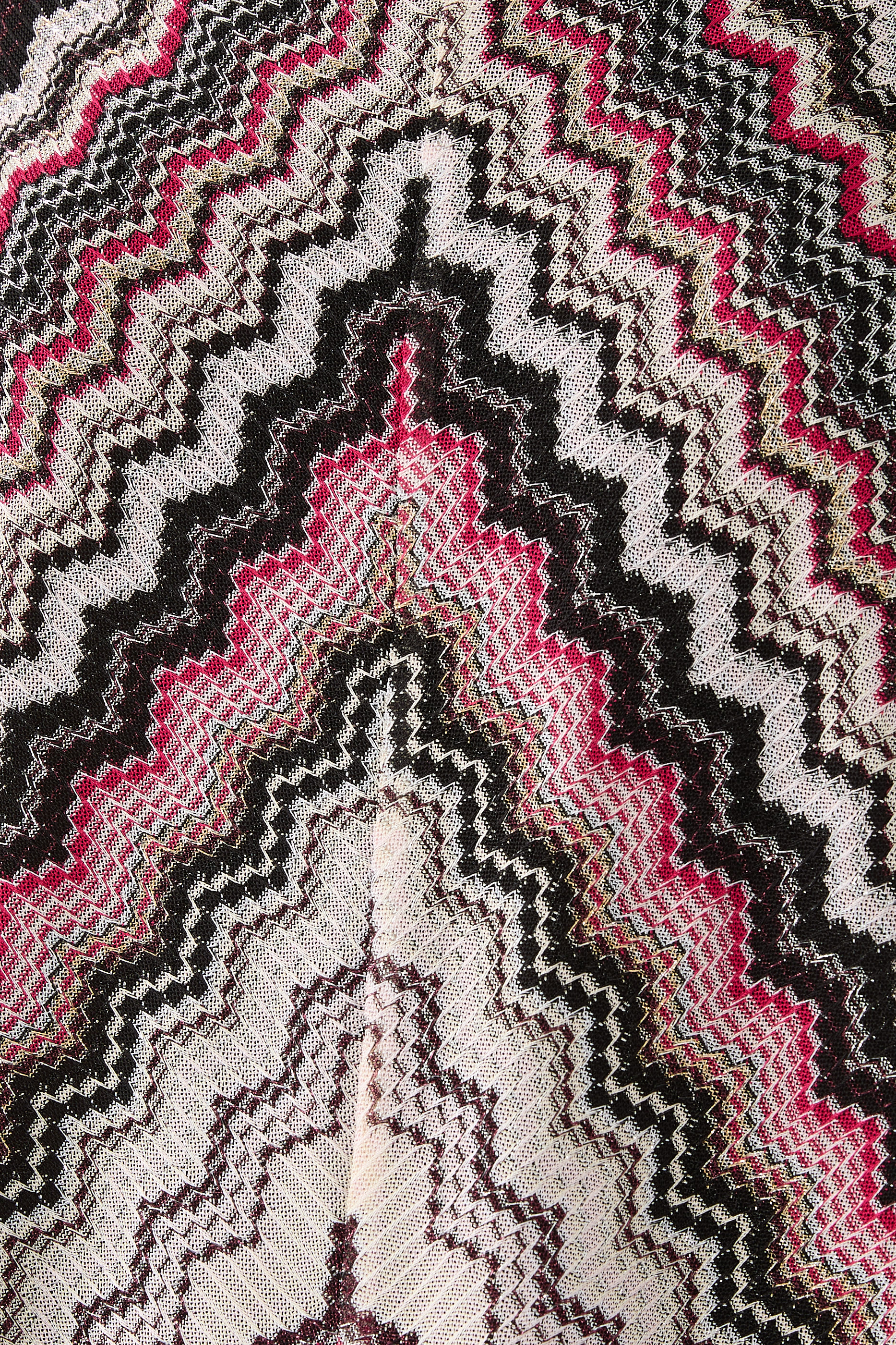 فستان قصير بلا أكمام بخطوط متعرجة راشيل لوريكس