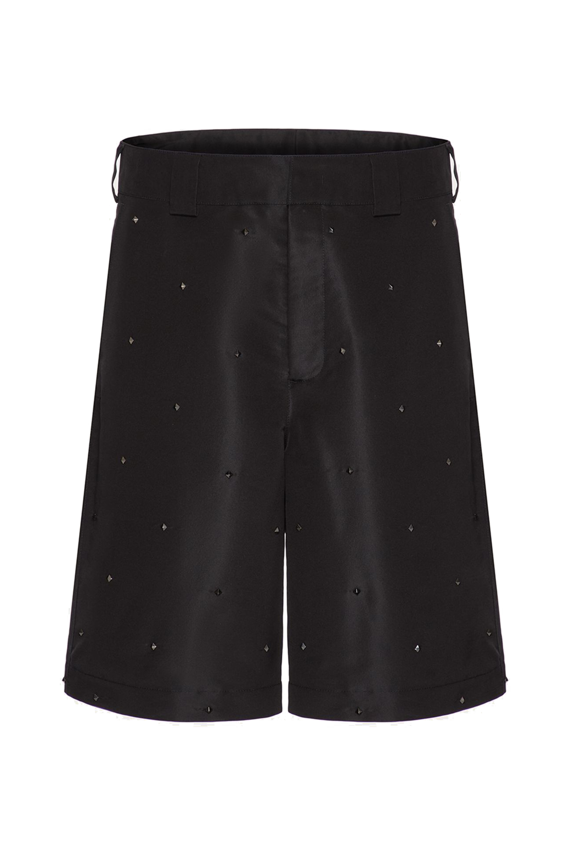 Valentino Garavani Rockstud Silk Shorts
