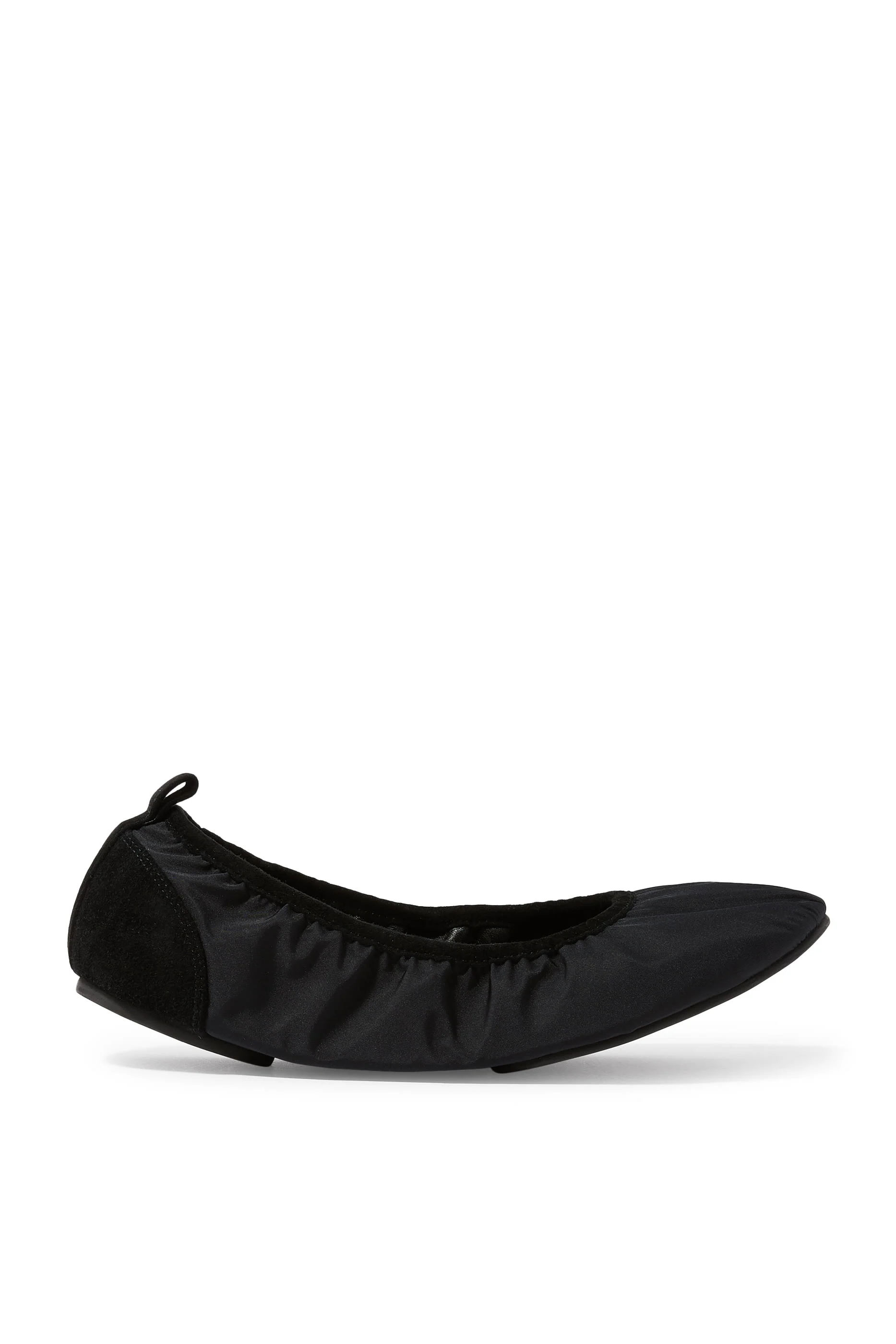 حذاء بالرينا بنعل مسطح ساتان