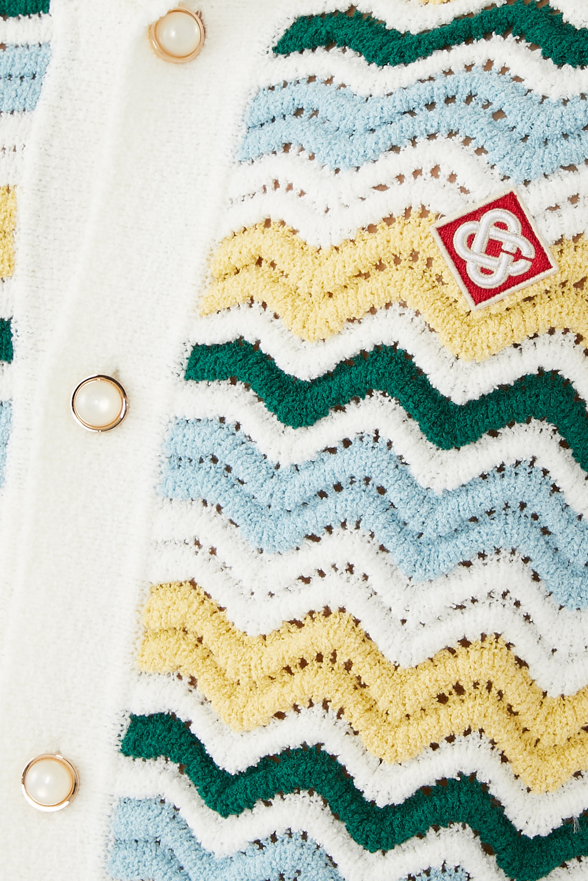 قميص بطبعة مموجة بوكليه