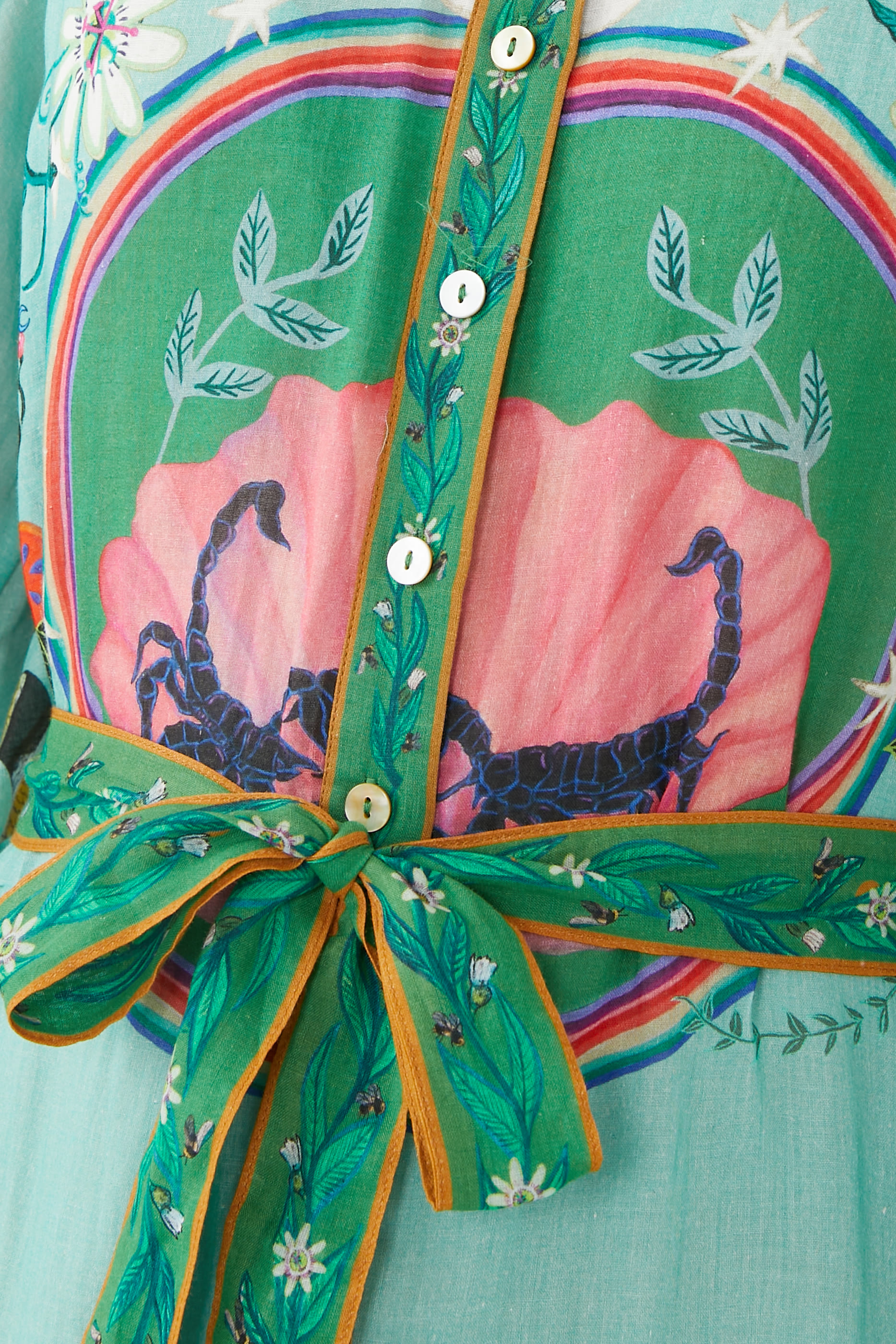 فستان إيفرجرين بتصميم قميص