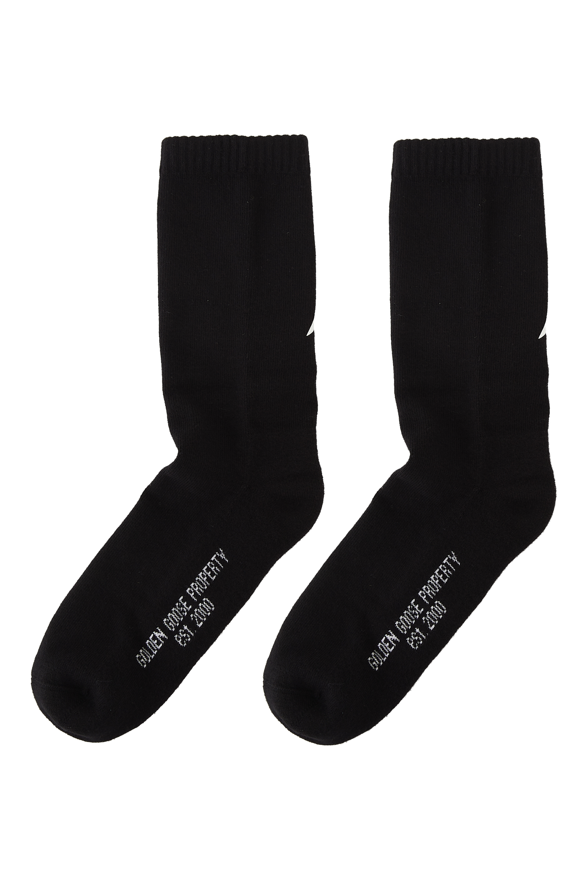 جوارب مضلعة بتقشة نجمة