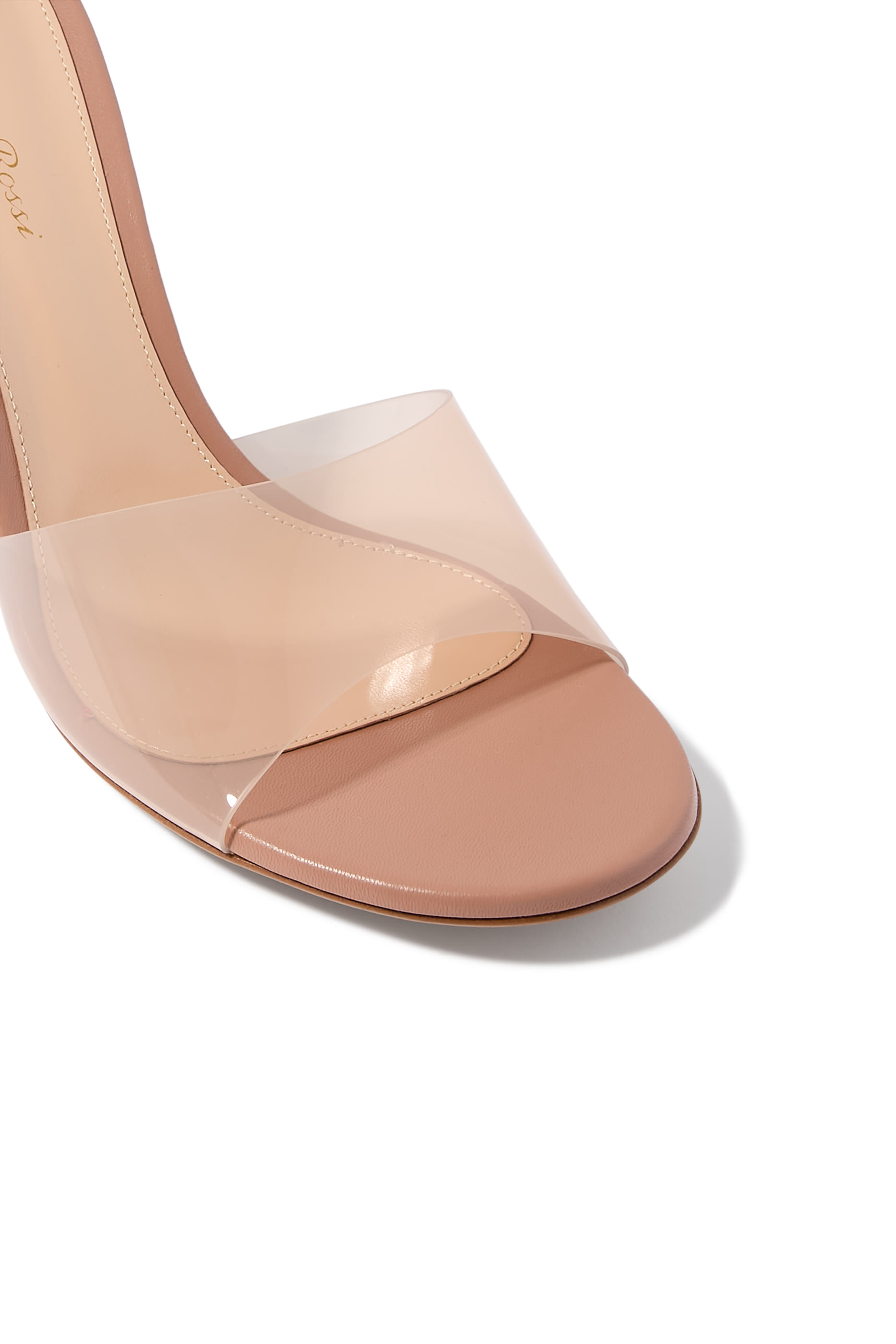 حذاء شفاف مفتوح من الخلف 85