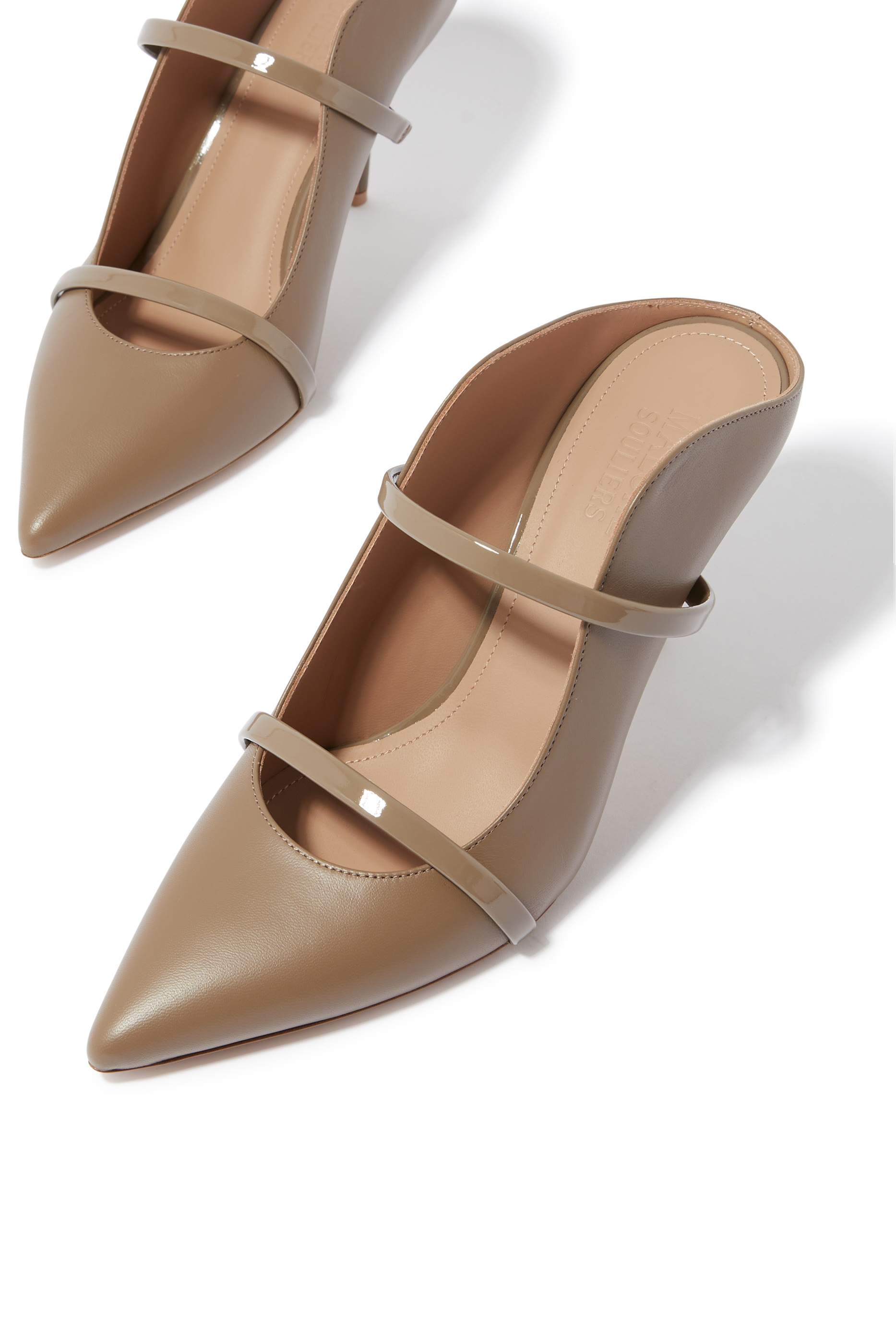 حذاء مورين 70 مفتوح من الخلف جلد