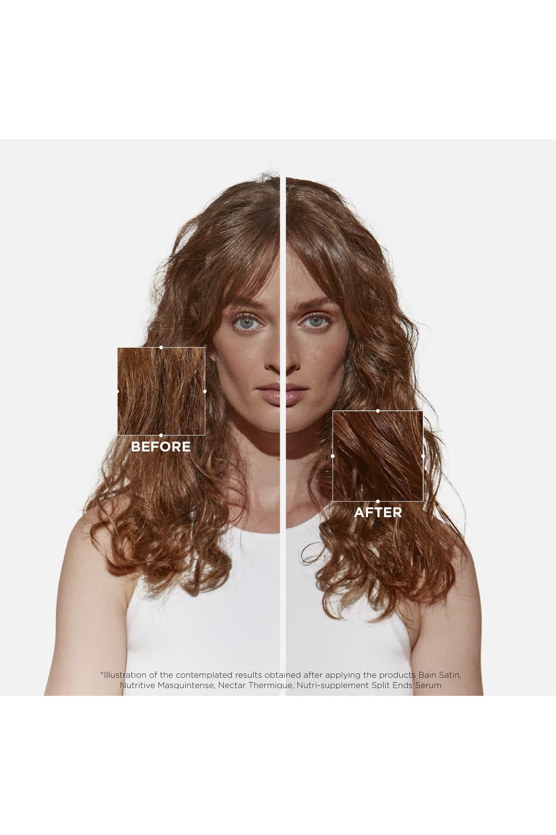 كريم نوتريتيڤ نكتار ثيرميك لحماية الشعر من الحرارة