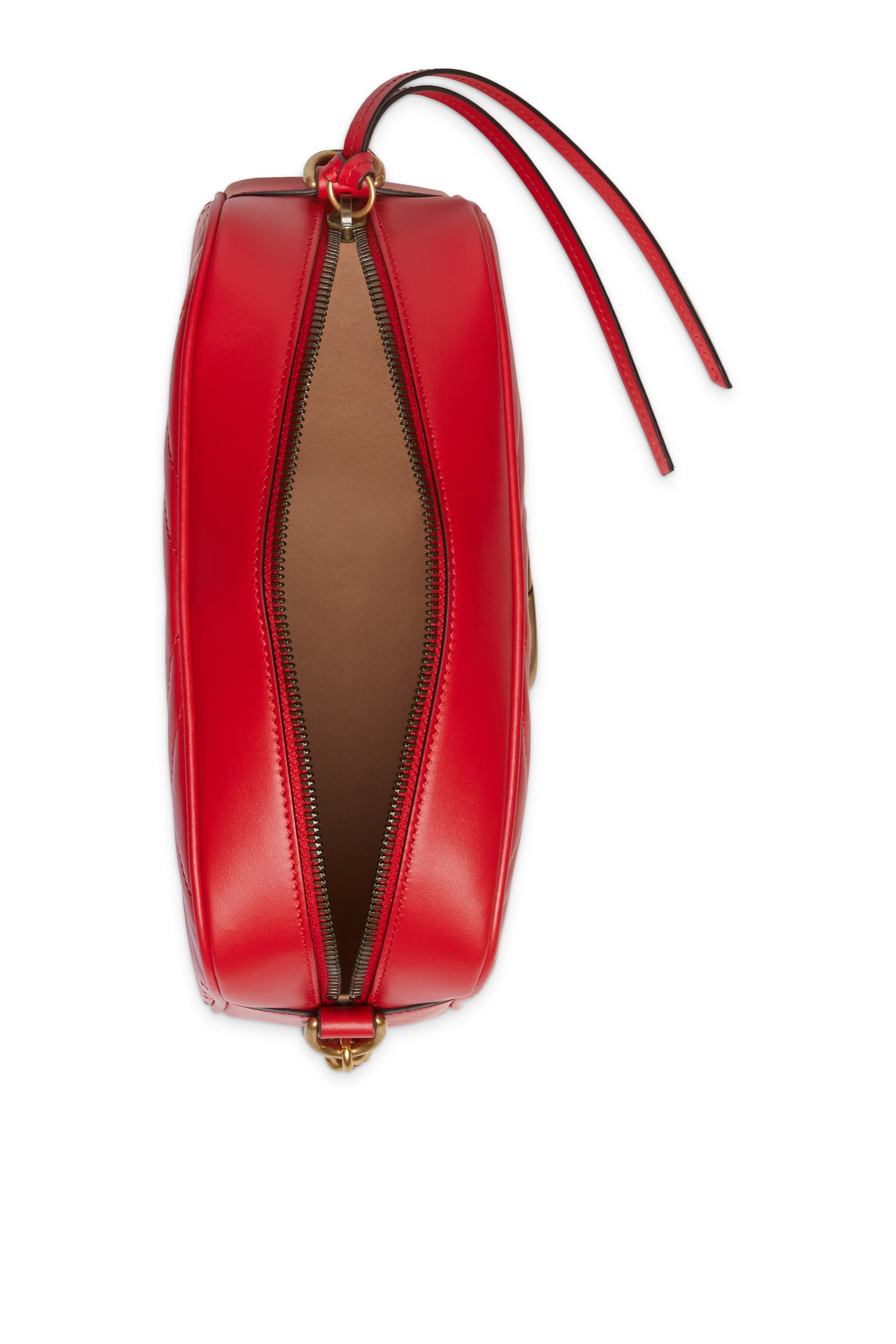 حقيبة كتف مارمونت صغيرة مبطنة بحرفي شعار الماركة