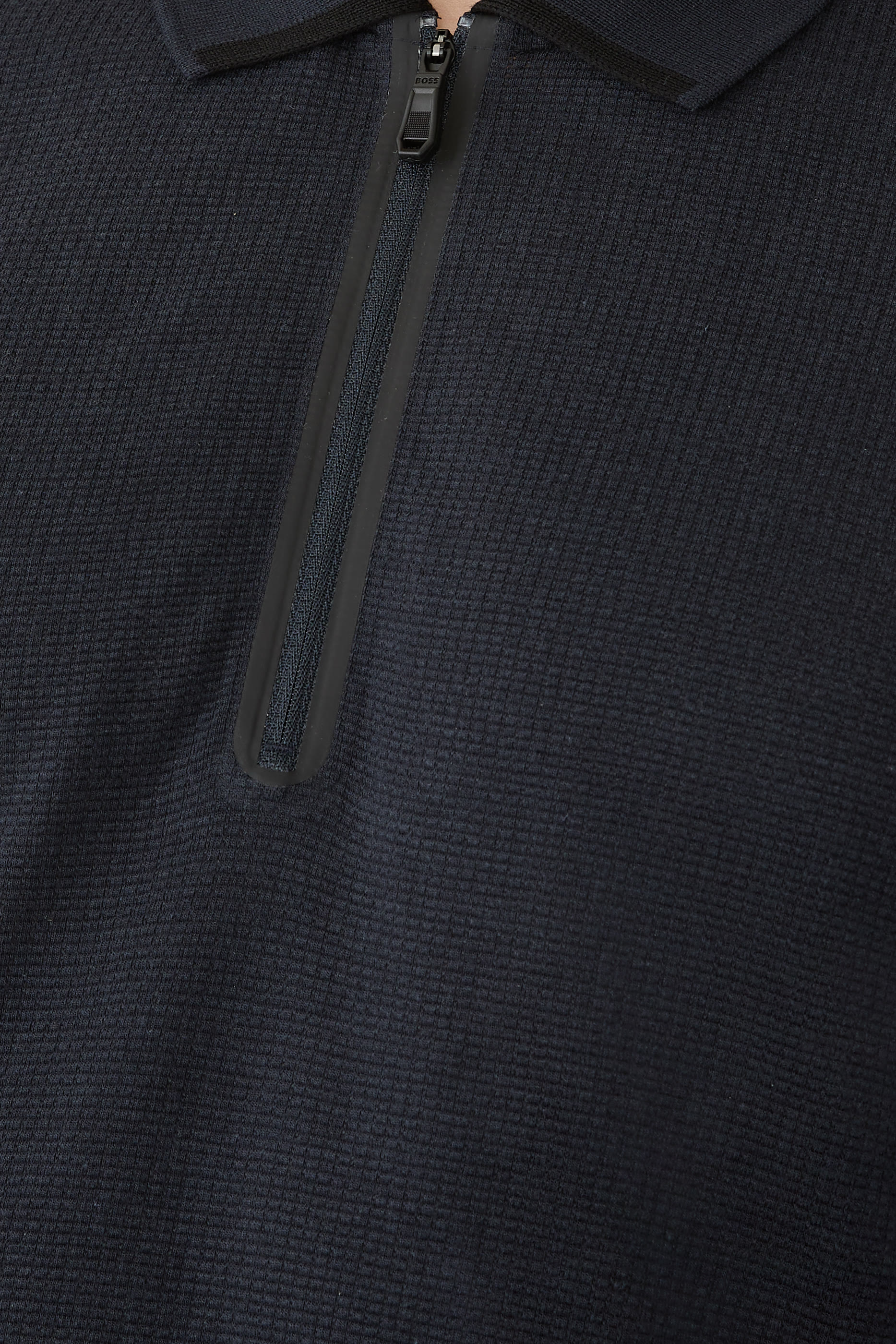 قميص بولو تيريس بسحاب