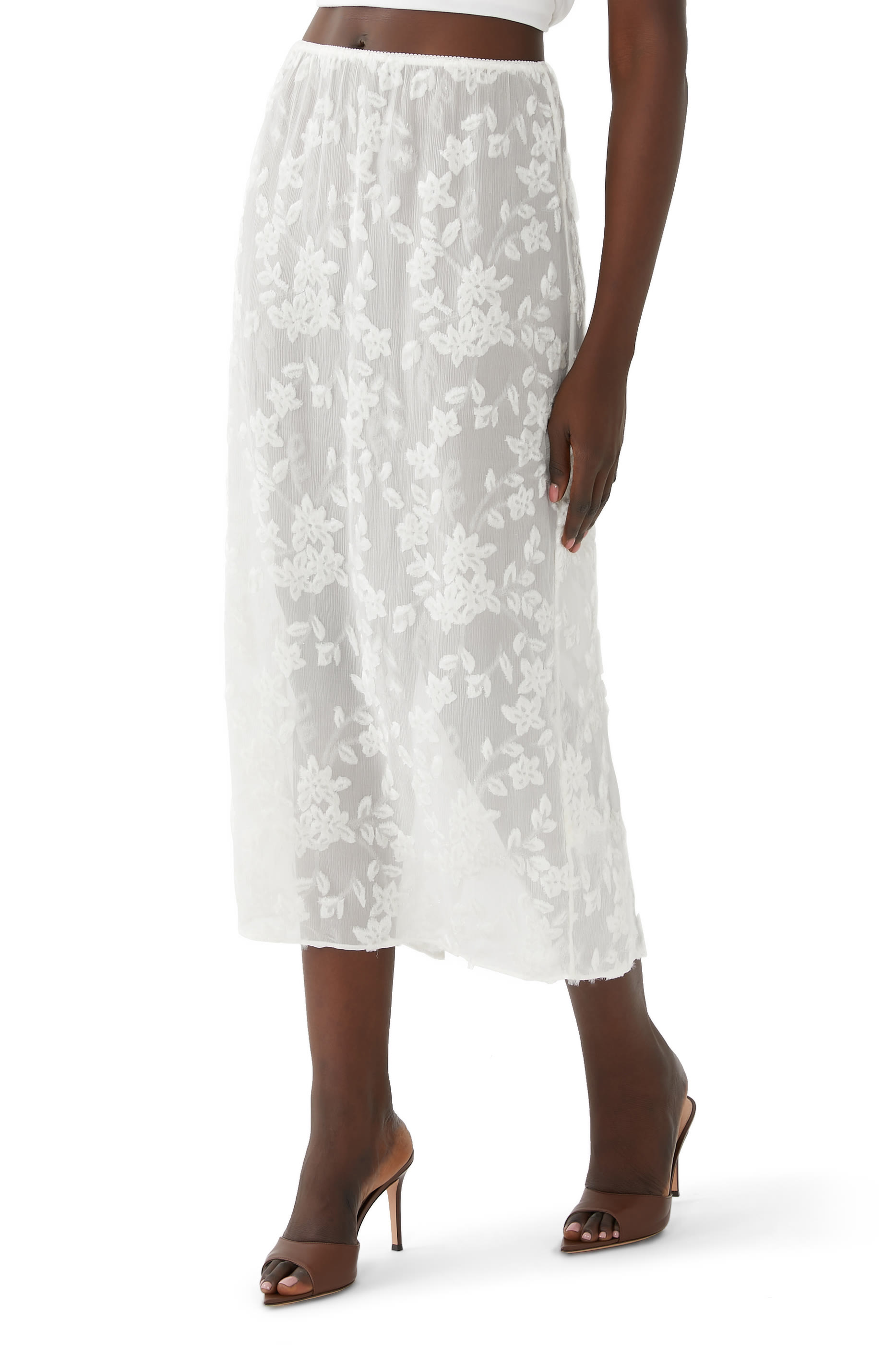 تنورة أيون بيرن آوت سهلة الإرتداء مخمل