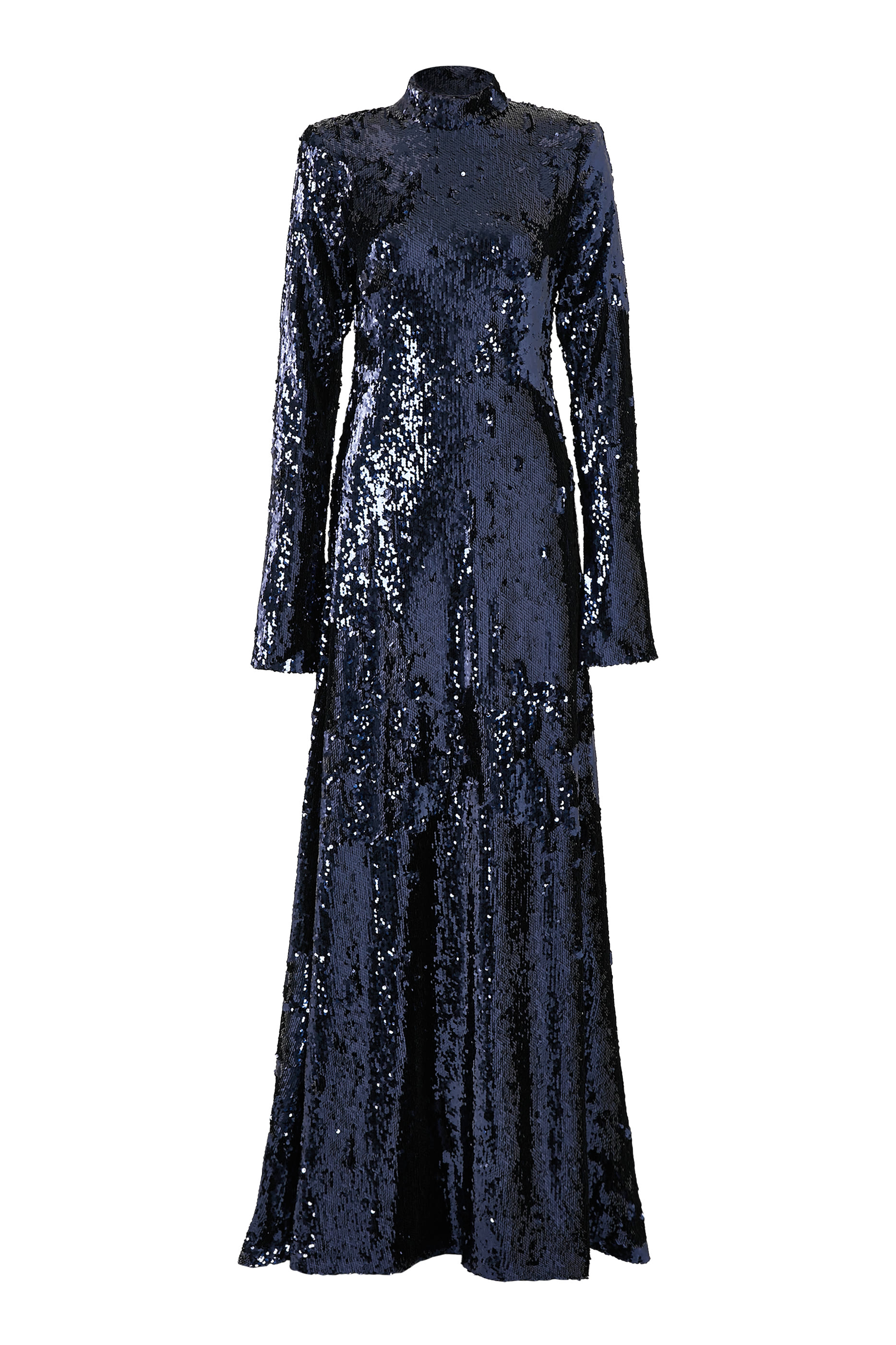 فستان طويل بترتر