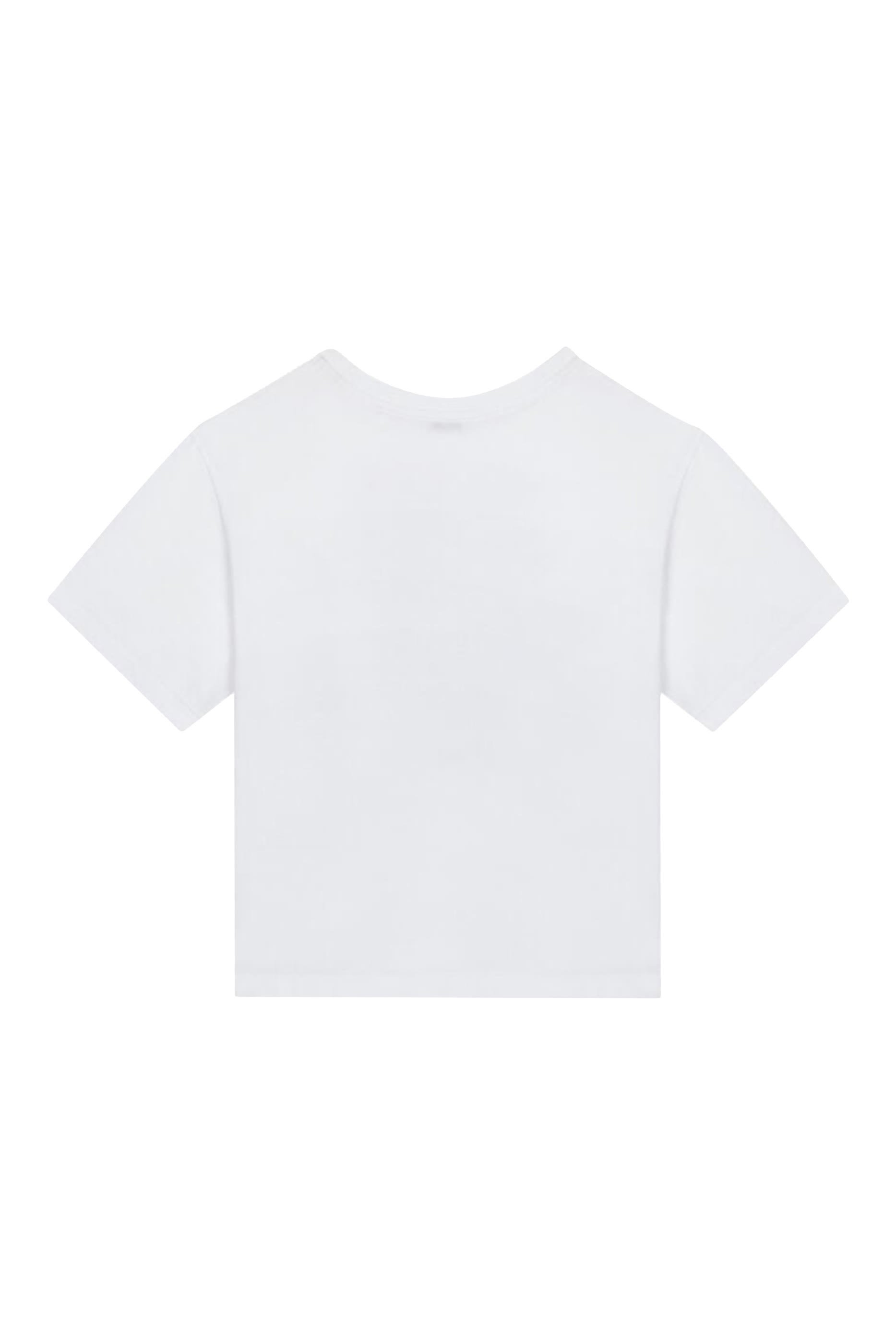 تيشيرت بطبعات زهور للأطفال