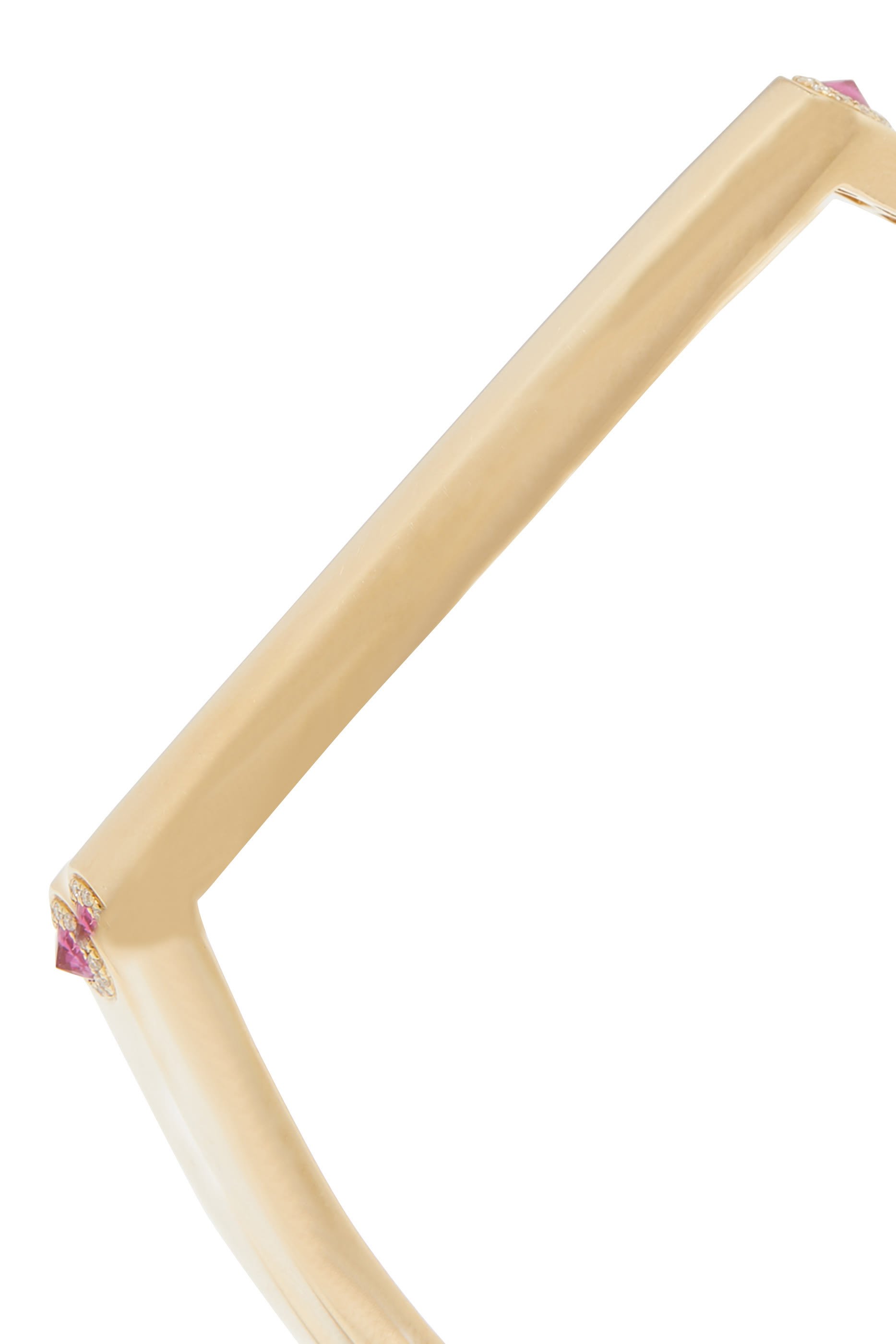 سوار غرايس مرصع بالياقوت ذهب أصفر عيار 14