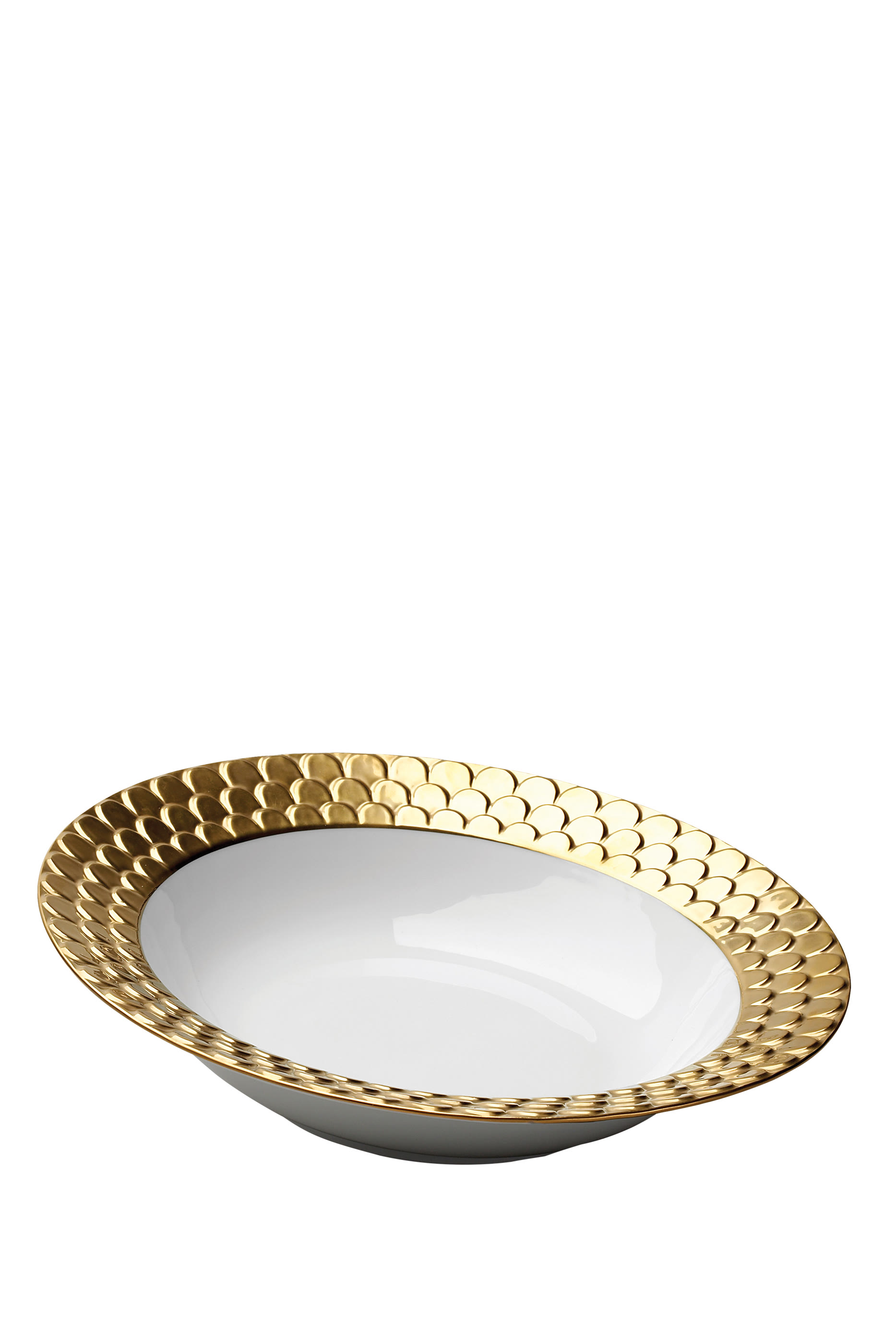 وعاء تقديم ايجن بحافة مزينة