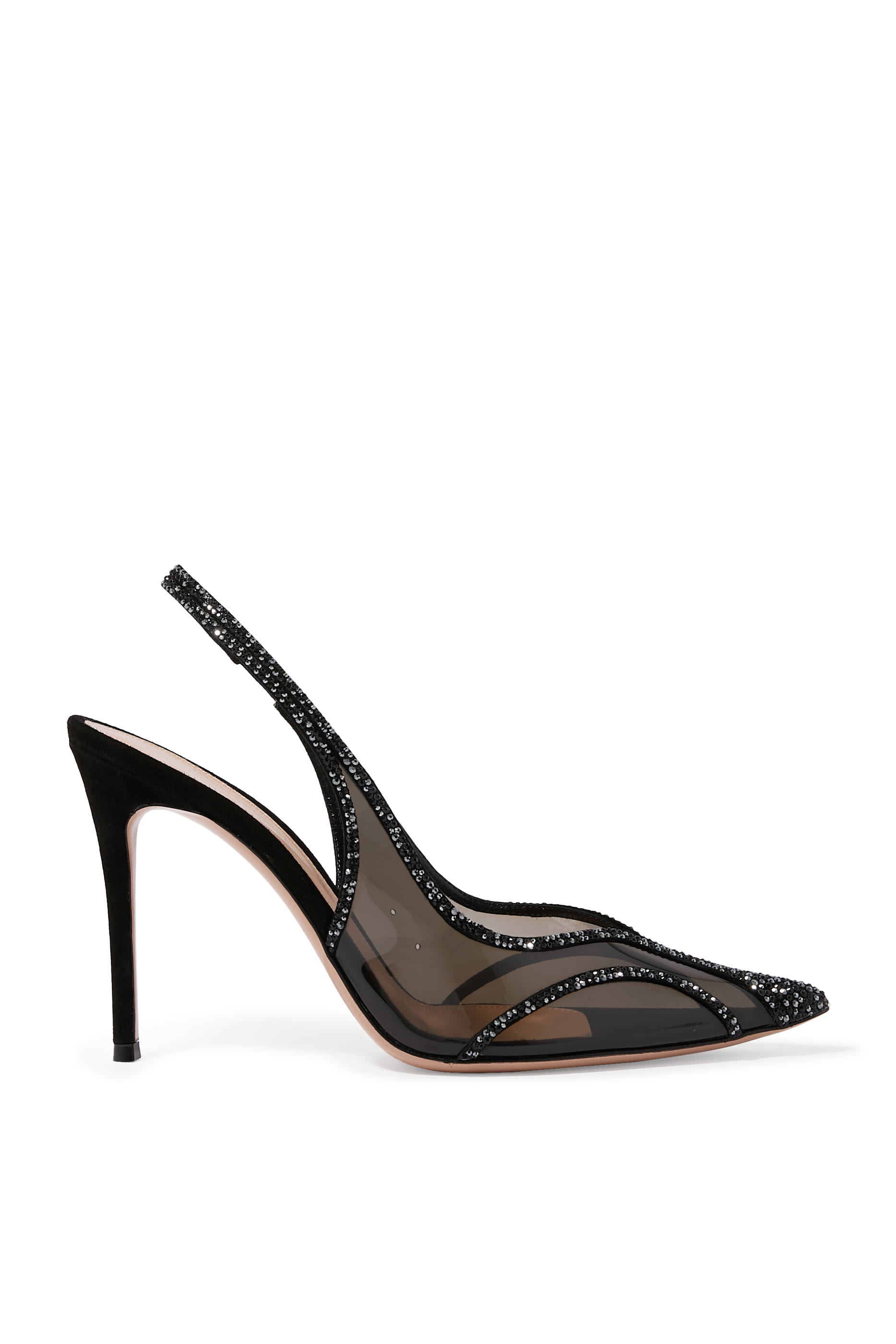 حذاء كلاسيكي 95 بسير خلفي جلد وأجزاء شفافة