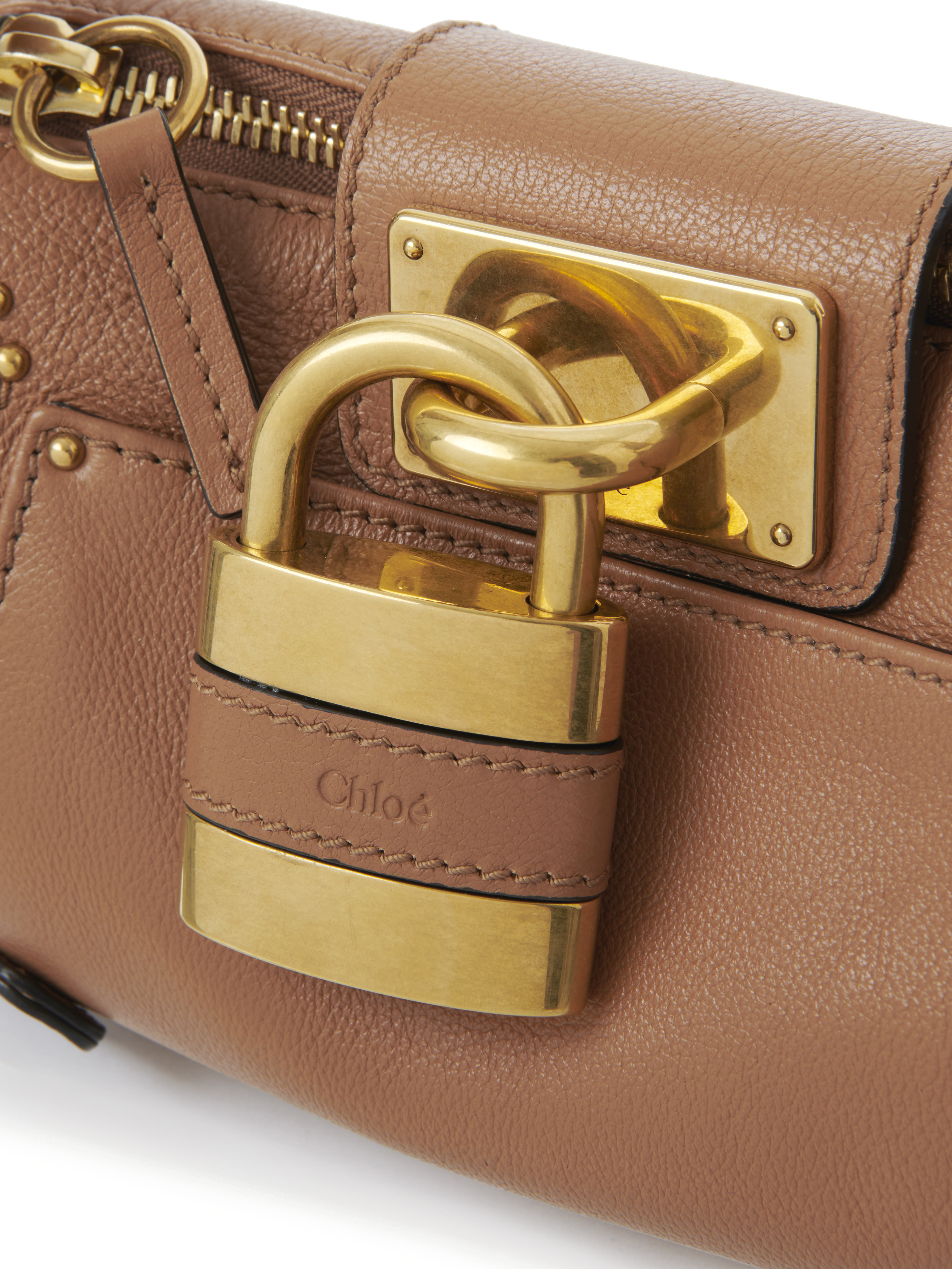 حقيبة بادينغتون صغيرة بحمالة سلسلة جلد