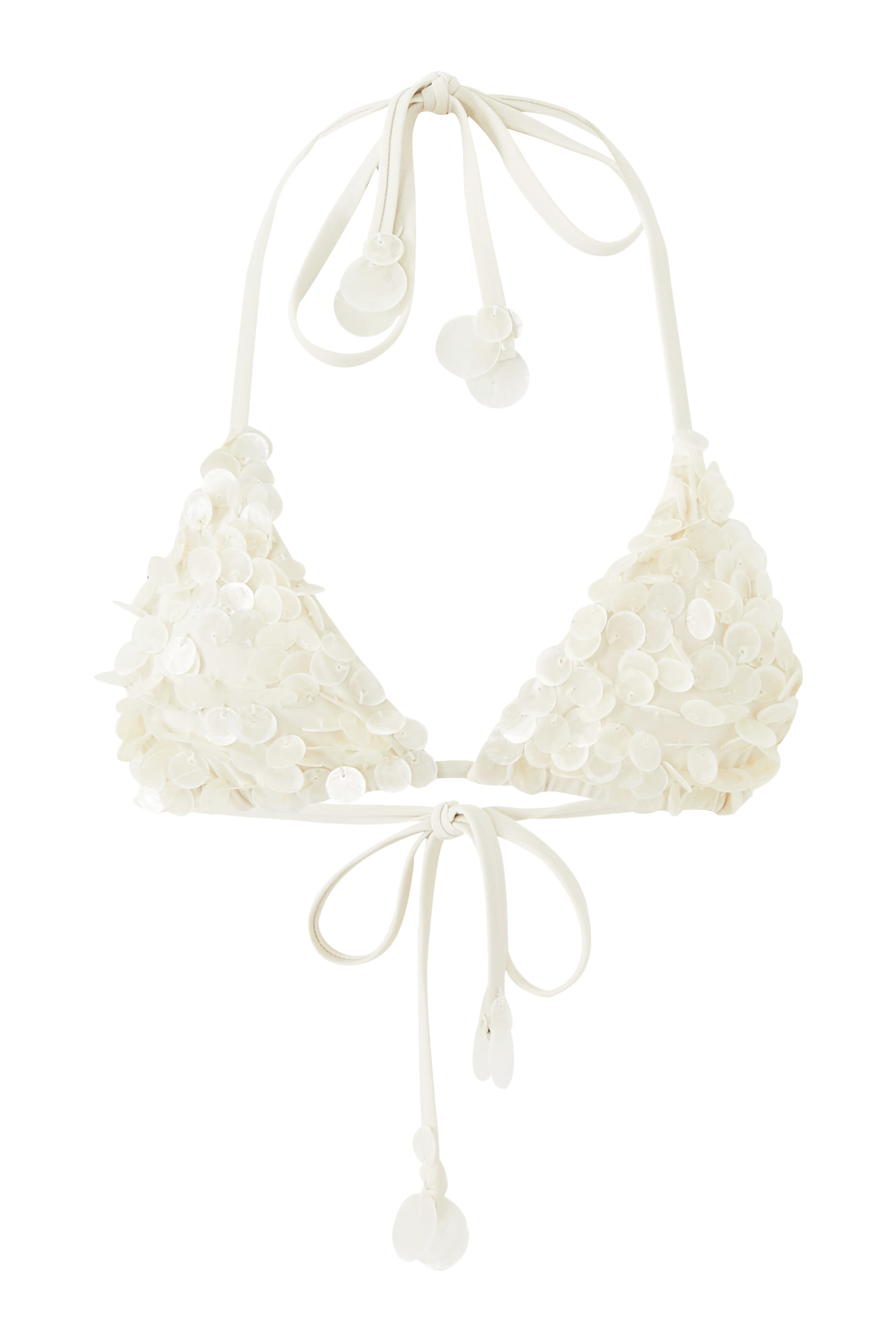 قطعة بيكيني علوية كالي شل مطرزة