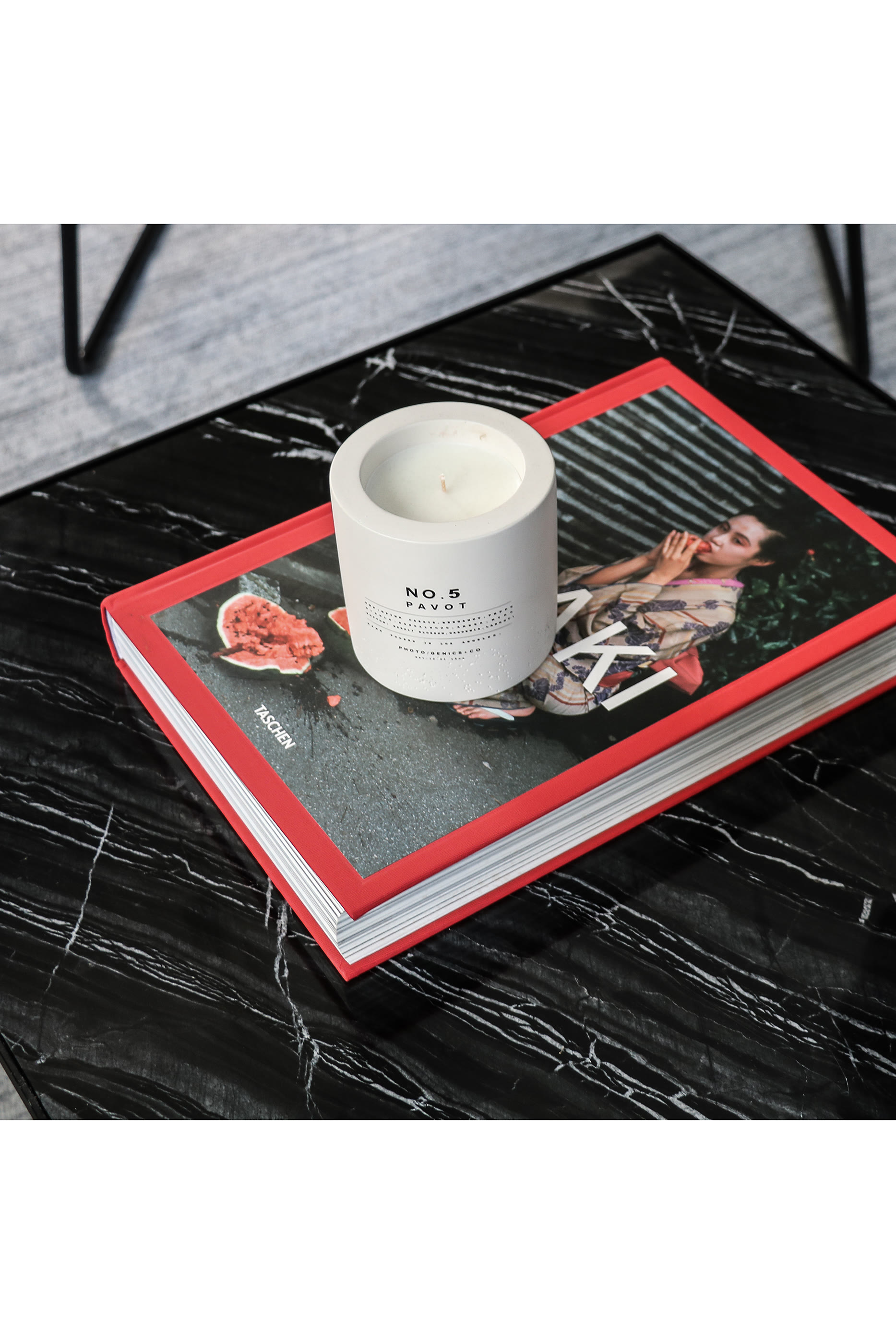 شمعة 5 في وعاء خرساني (بافوت)