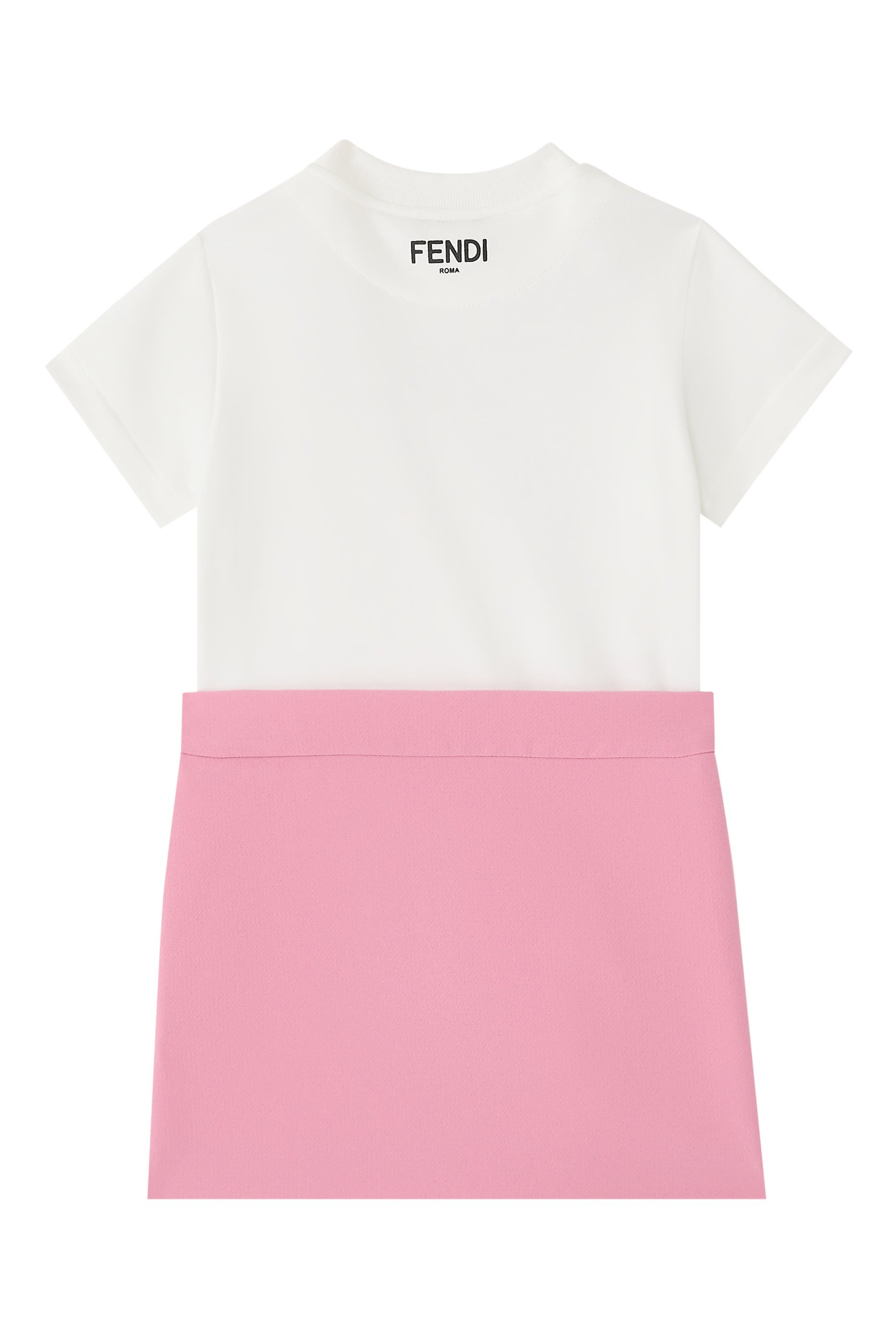 فستان بنقشة ربطة للأطفال