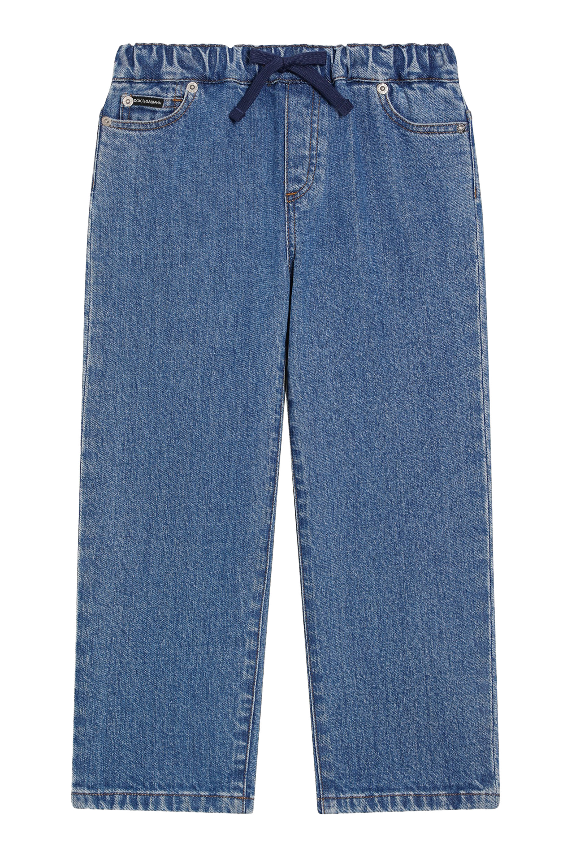 Kids 5-Pocket Denim Trousers 