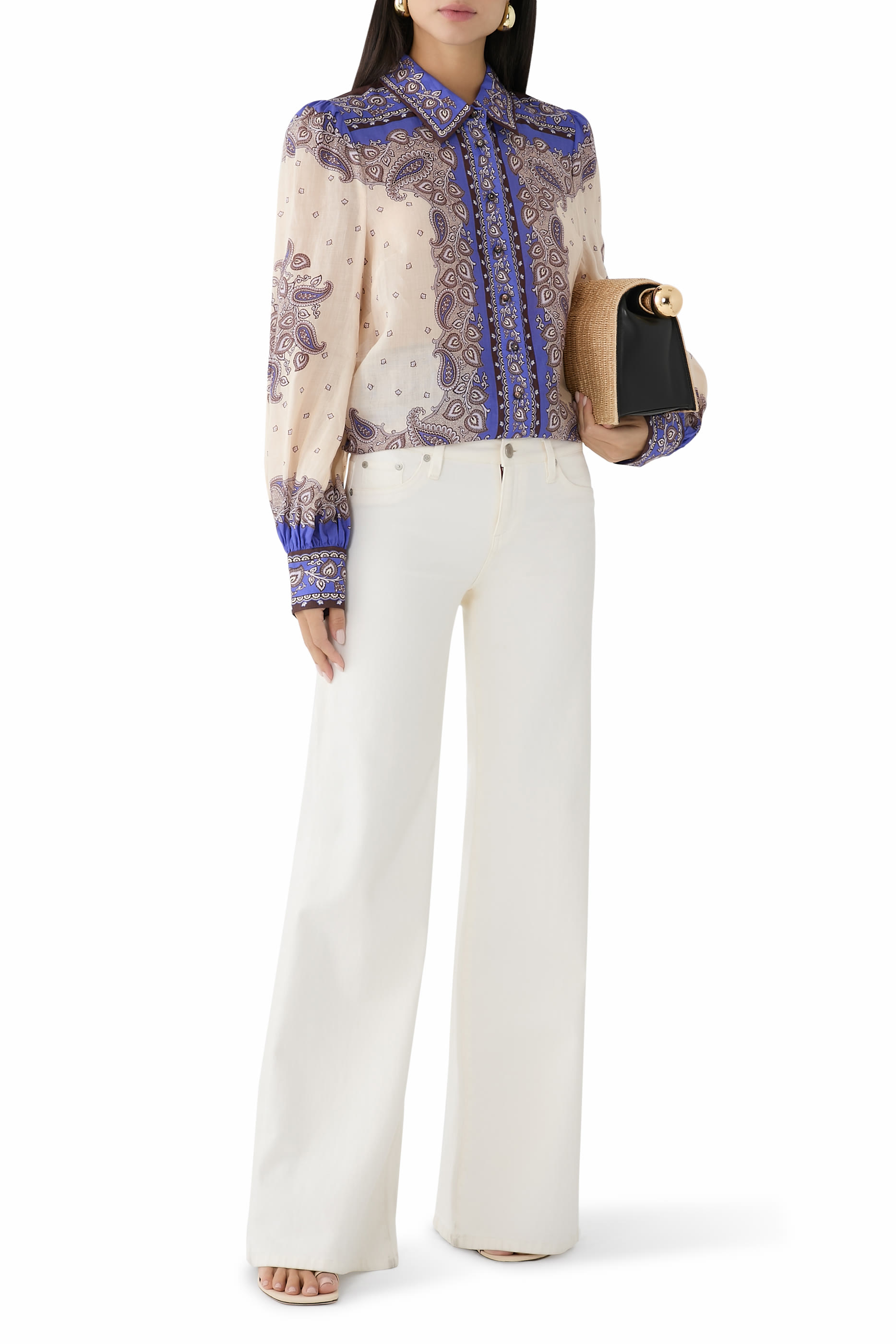 قميص ماكسين بقصة مريحة