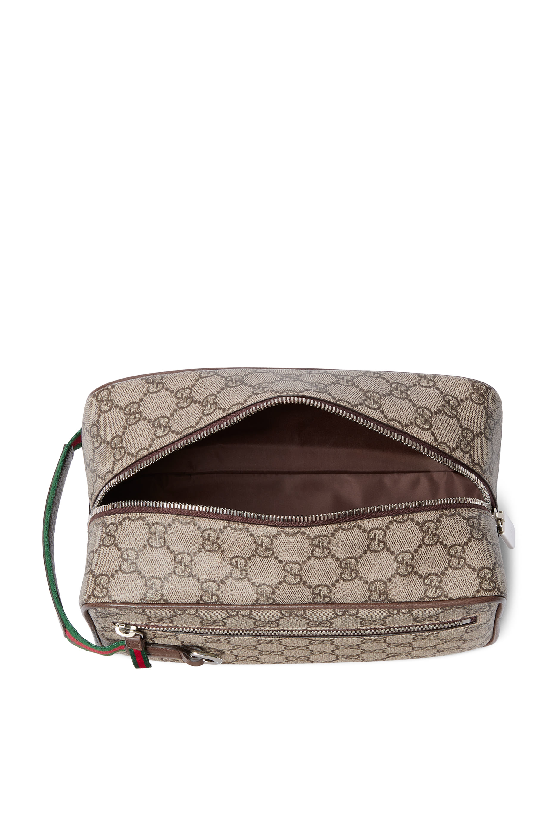 حافظة مستلزمات عناية متوسطة بشعار الماركة