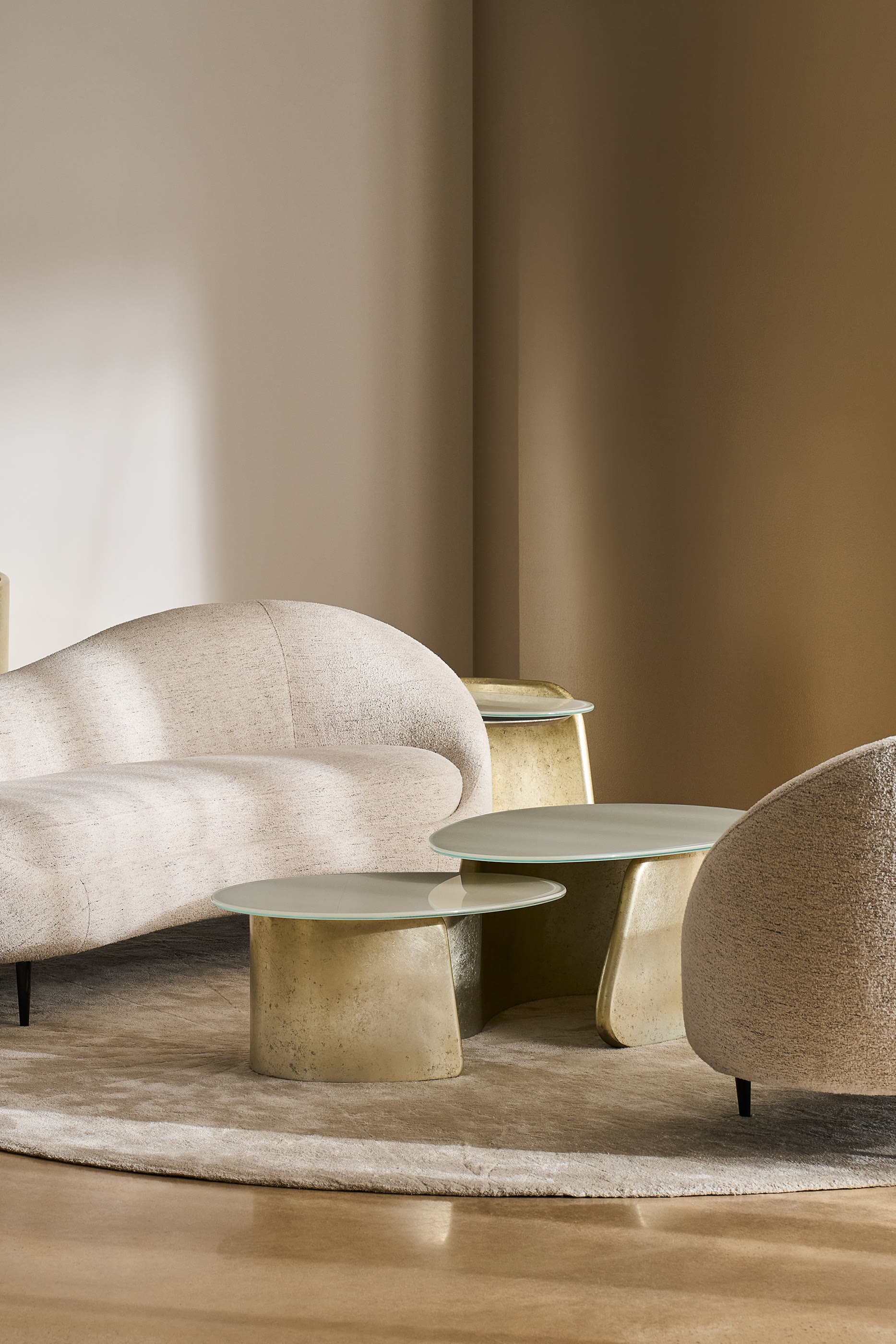 طاولة قهوة بوبل