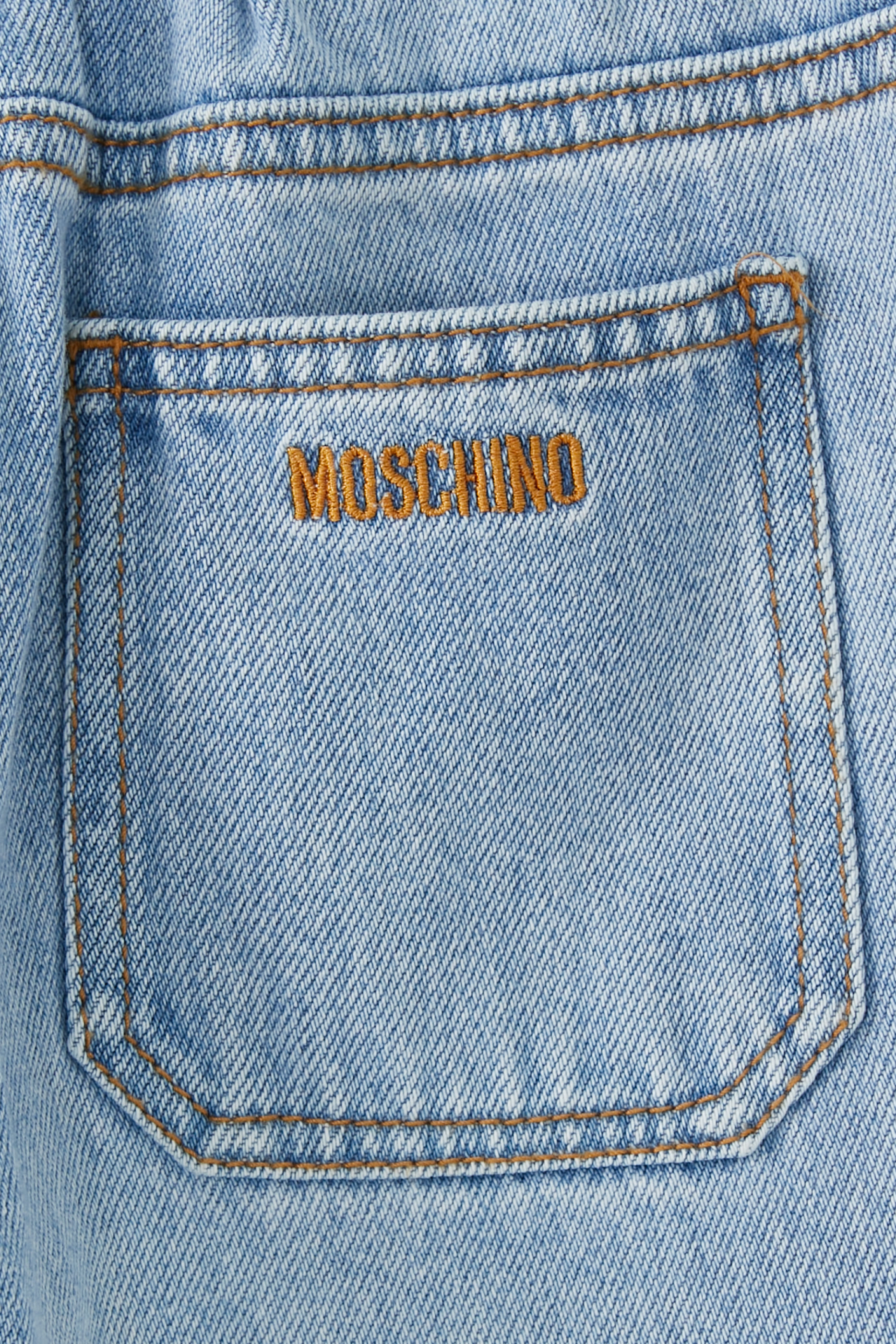 بنطال دنيم بتصميم مقلوب للأطفال